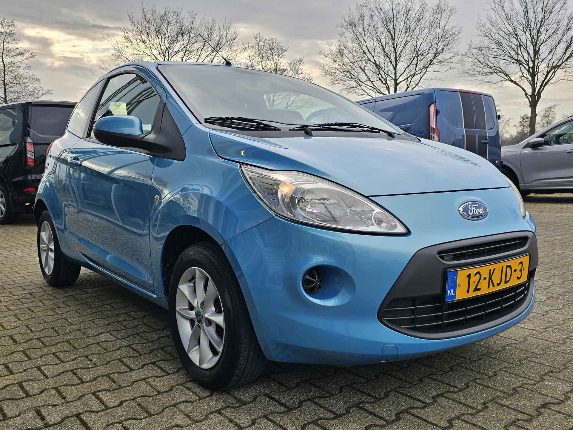 Ford Ka 1.2 Trend Nieuwe APK | Aux | Lichtmetaal | Elek. spiegelverstelling | Elek. ramen | Zuinig! - 7/21