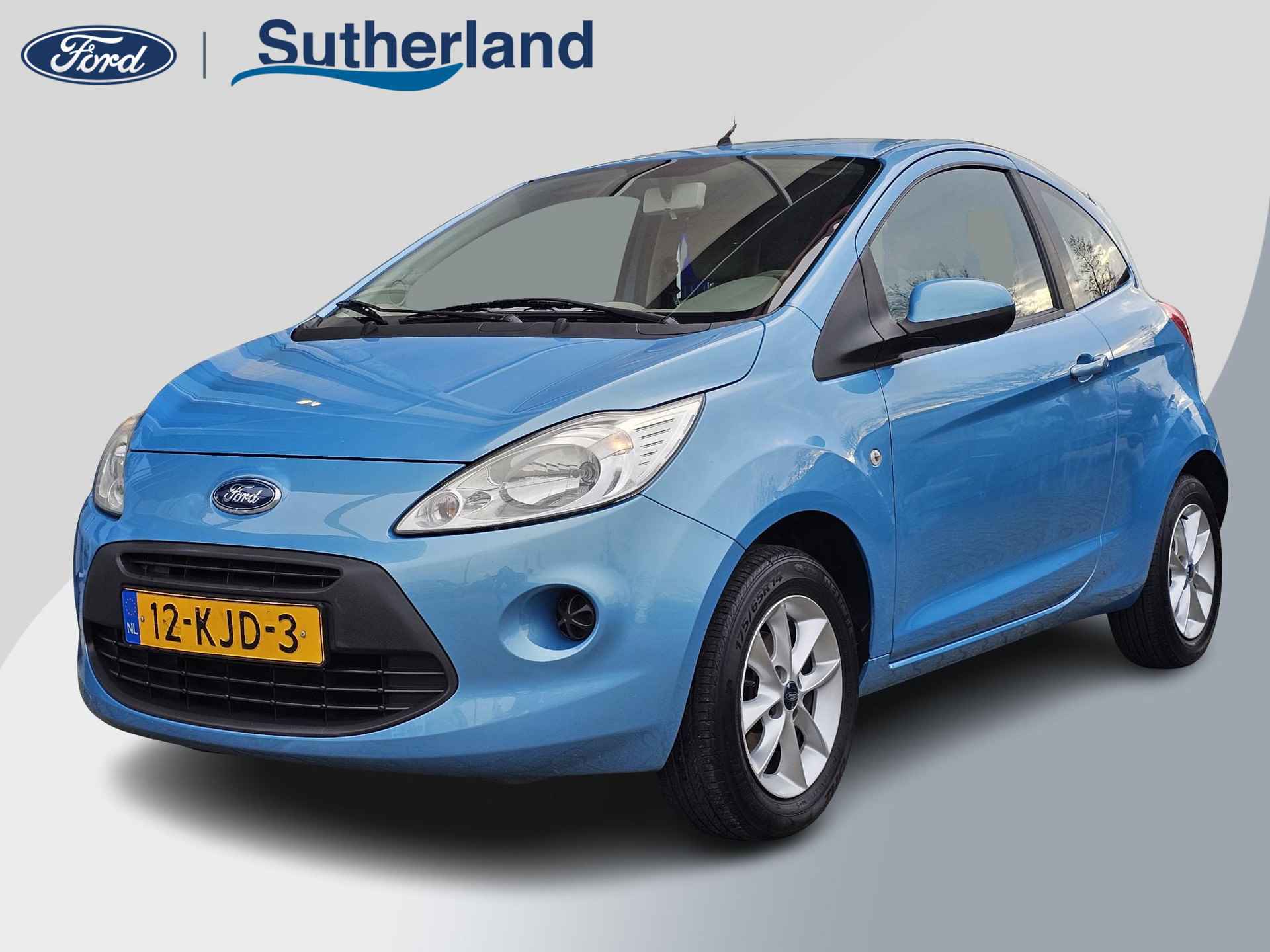 Ford Ka 1.2 Trend Nieuwe APK | Aux | Lichtmetaal | Elek. spiegelverstelling | Elek. ramen | Zuinig!