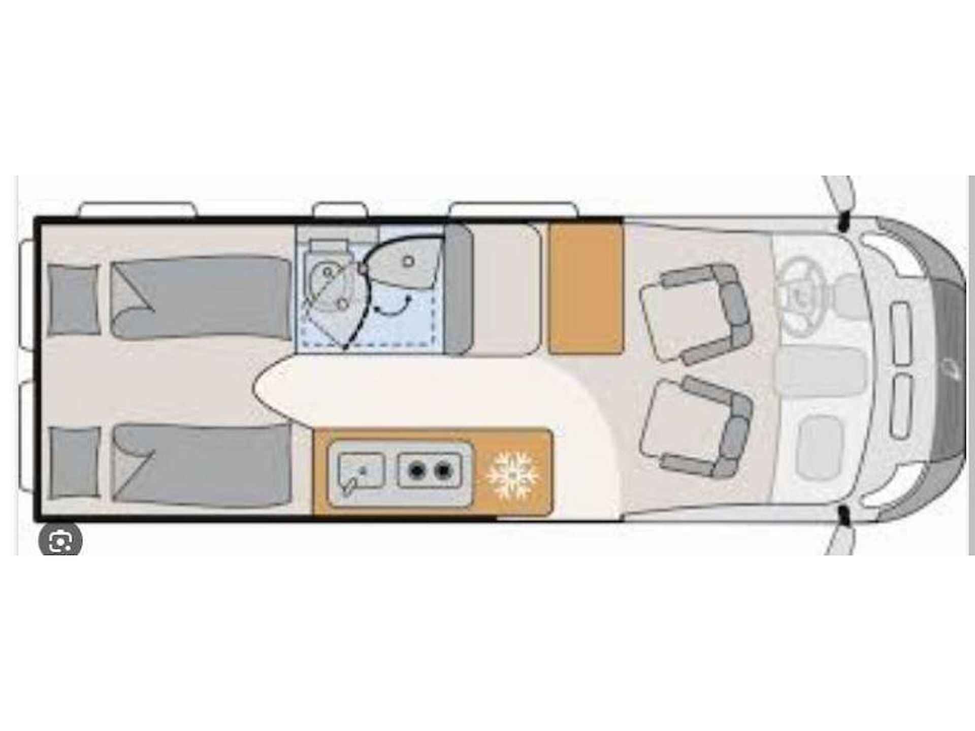 Hymer Tramp CL Exclusive L 674 CL - 2 APARTE BEDDEN - 19/21