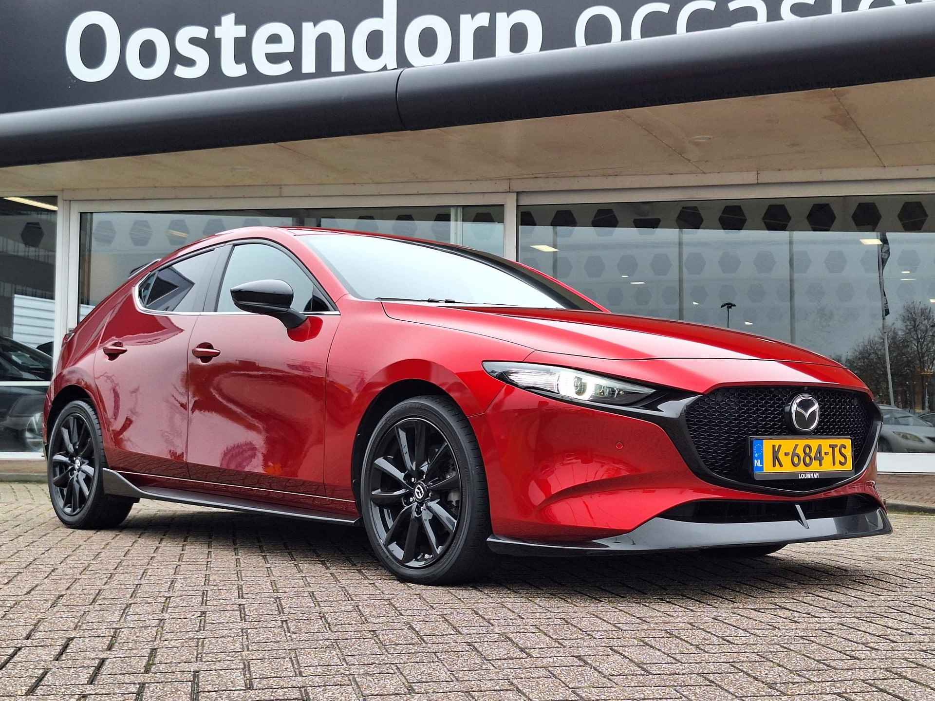 Mazda 3 2.0 e M Hybrid 186 Luxury Aero Pack Automaat Mazda 3 2.0 e-SkyActiv-X M Hybrid 186 Luxury Aero Pack | Rijklaarprijs! | Sport Pack | Leder | Memory Seat | Full LED | Adaptive CC | Climate Control | Inclusief 36 mnd Garantie! | - 10/42