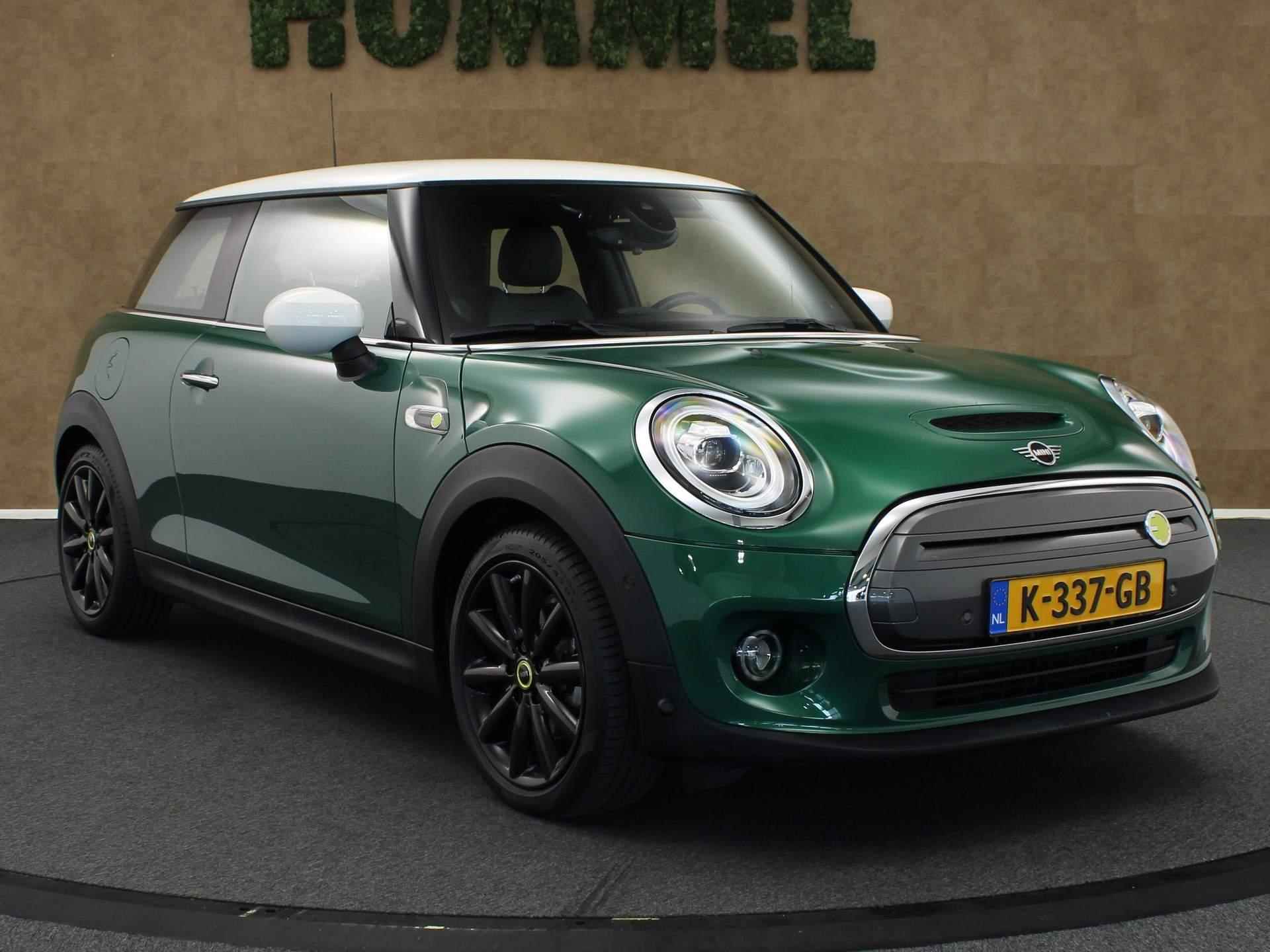 Mini Mini Electric Charged 33 kWh  - ORIGINEEL NEDERLANDSE AUTO - 33 KWH ACCU - HEAD UP DISPLAY - NAVIGATIE - LEDEREN BEKLEDING - 17 INCH LICHT METALEN VELGEN - PARKEERSENSOREN VOOR/ ACHTER - TWO TONE LAK - VOORSTOELEN VERWARMD - HARMAN KARDON AUDIO - CLIMATE CONTROL - 5/38