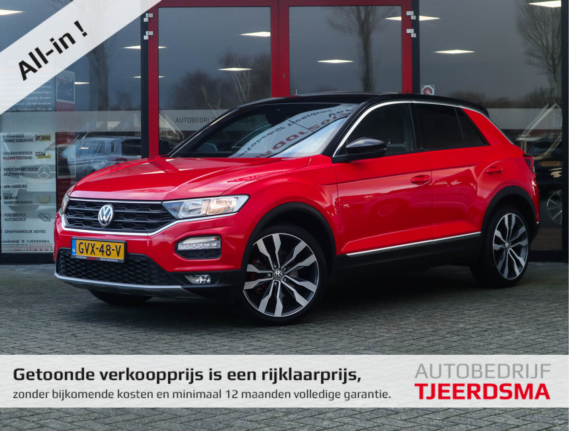 Volkswagen T-Roc 2.0 TSI 4Motion App-Navi/Clima/Virtual/Half-Leder/PDC/Suzuka's/4X4