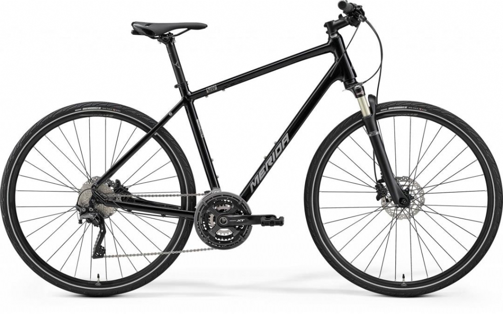 Merida Crossway XT-Edition H55 30V  glossy blackmatt silver