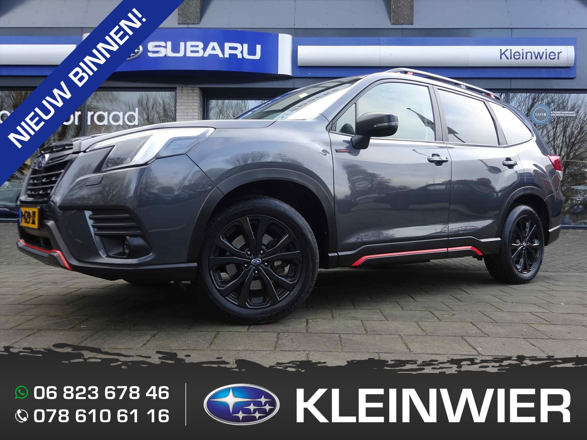 SUBARU Forester 2.0i e-BOXER 150pk CVT Sport Premium | Nederlandse auto | Trekhaak | Navi | Pano | SRS