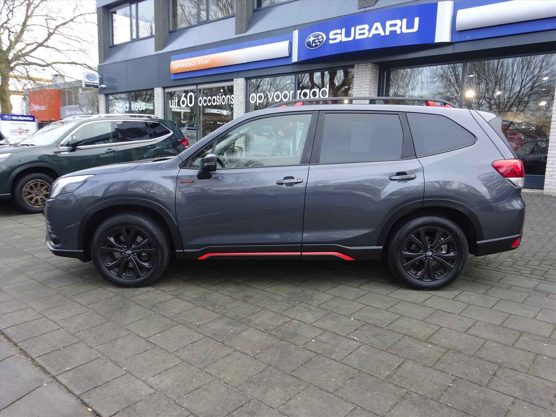 SUBARU Forester 2.0i e-BOXER 150pk CVT Sport Premium | Nederlandse auto | Trekhaak | Navi | Pano | SRS - 50/54