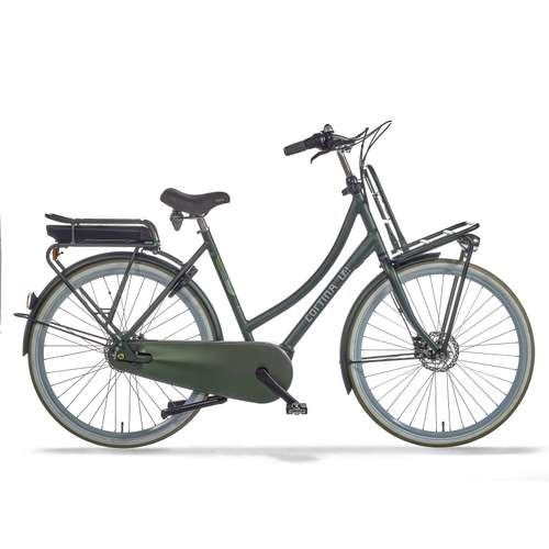 CORTINA E-U4 Transport 400Wh Lage instap Hunter Green Matt 57cm 2025