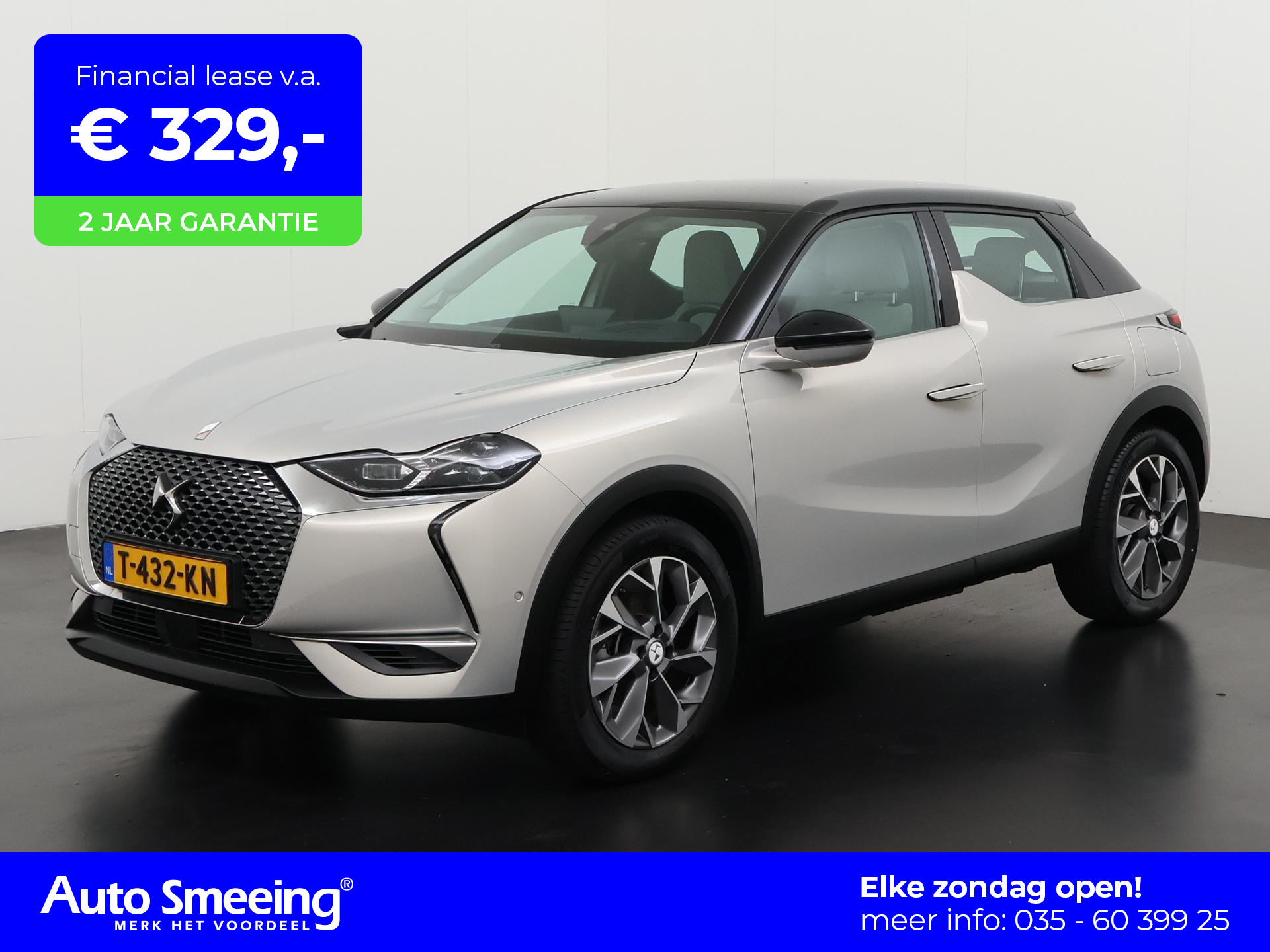 DS 3 Crossback E-Tense Rivoli 50 kWh 3 fase | Head Up | Camera | Adaptive cruise |  Zondag Open!