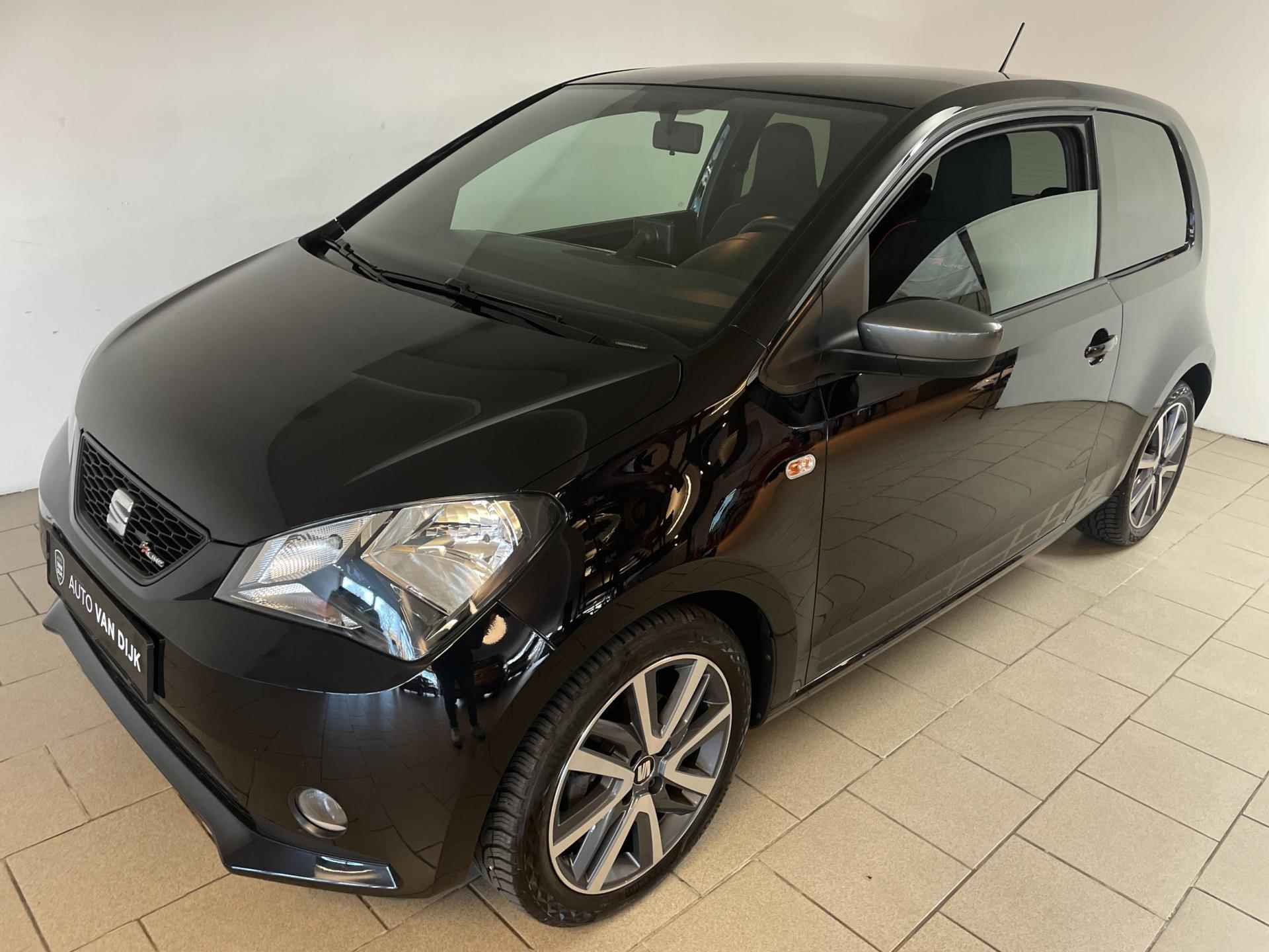 SEAT Mii 1.0 FR-Line 75PK AIRCO NAVI CRUISE PDC LED PRIVACY GLAS SPORTINT VELGEN NIEUWSTAAT - 9/41