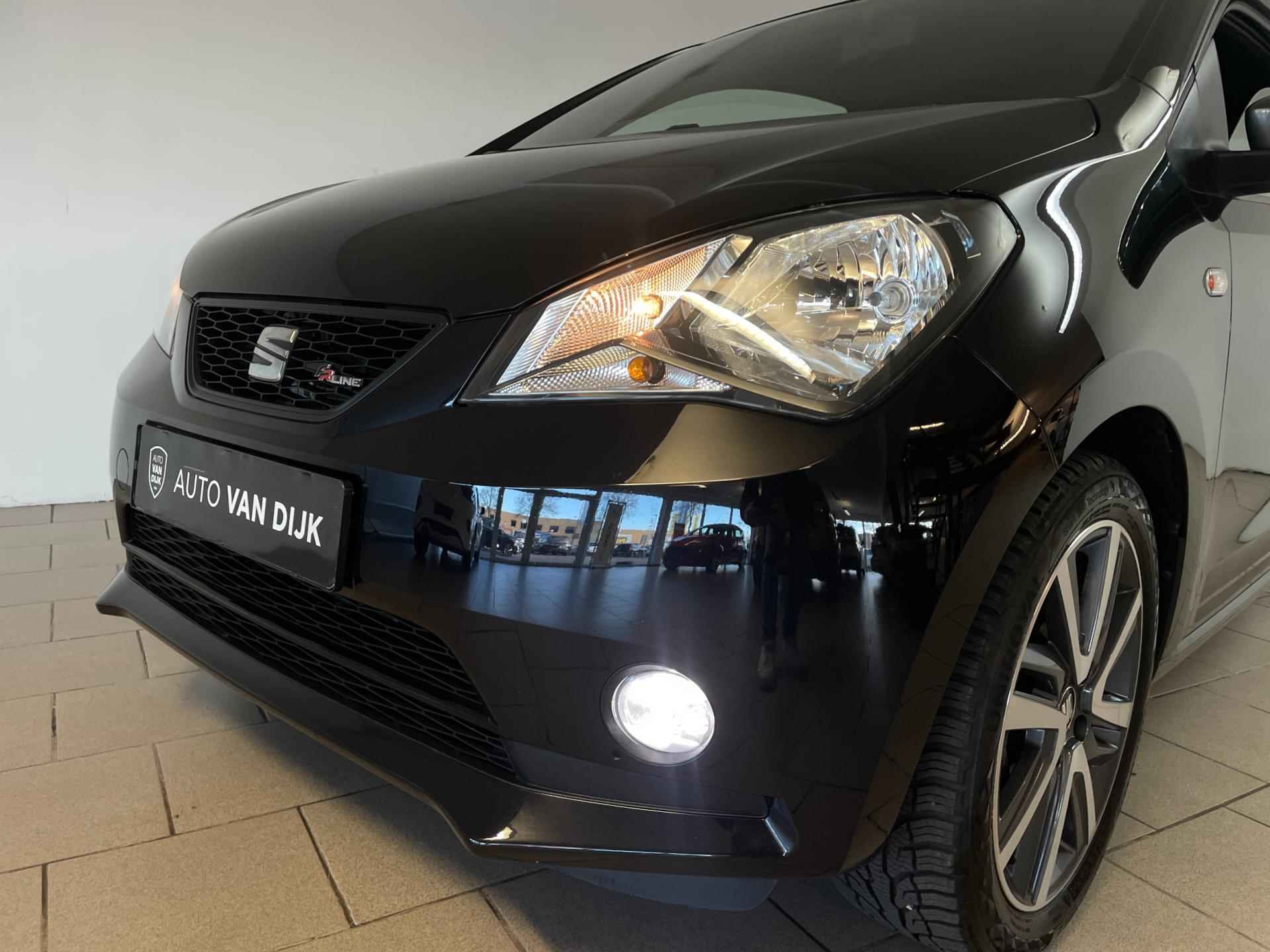 SEAT Mii 1.0 FR-Line 75PK AIRCO NAVI CRUISE PDC LED PRIVACY GLAS SPORTINT VELGEN NIEUWSTAAT - 10/41