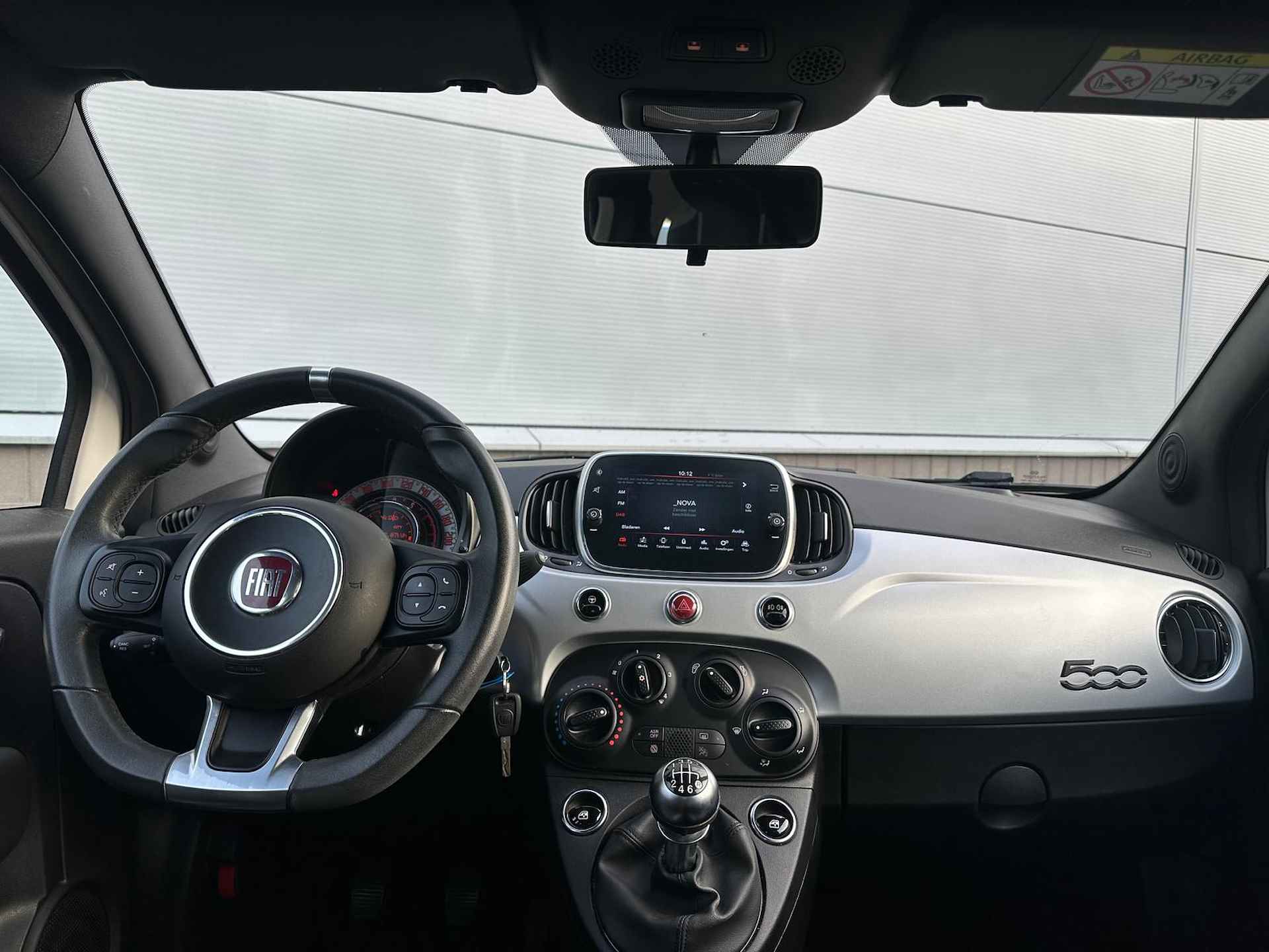 FIAT 500C 1.0 70pk Hybrid Sport | Cabrio | Sportstuur | Half-Lederen Bekleding | Cruise Control | - 19/43