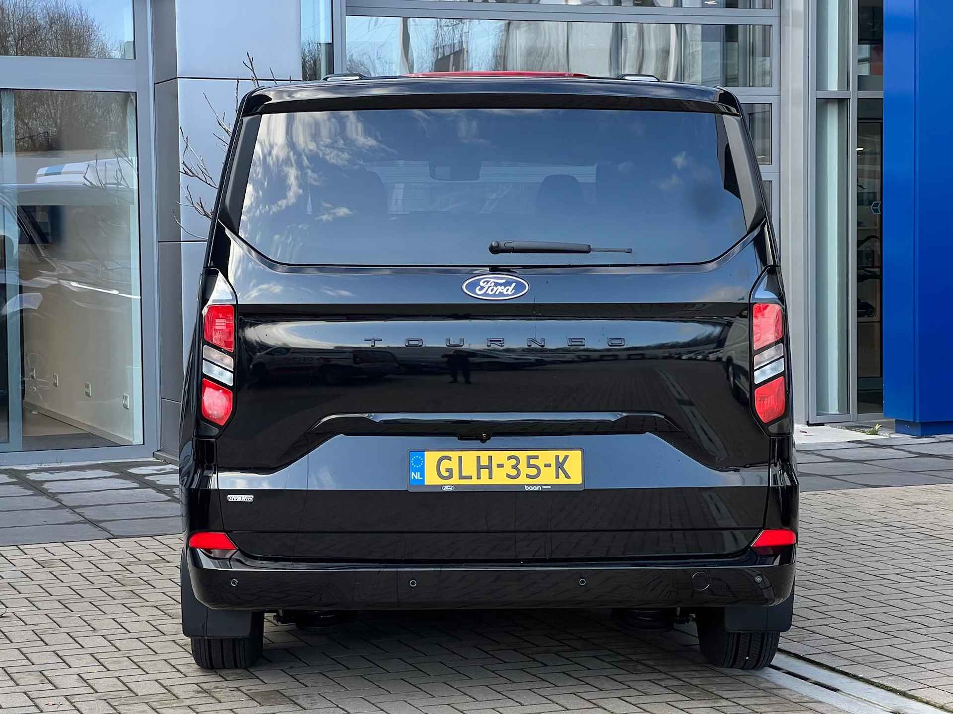 Ford Tourneo Custom PHEV 233PK Titanium L2 | Geel kenteken | Incl. BPM & BTW | 8 Persoons | Ford Protect 07-2029 | Zeer Luxe | - 10/53