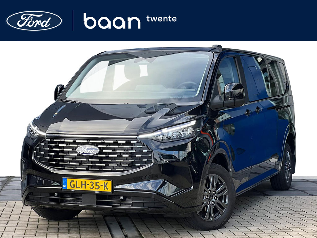 Ford Tourneo Custom PHEV 233PK Titanium L2 | Geel kenteken | Incl. BPM & BTW | 8 Persoons | Ford Protect 07-2029 | Zeer Luxe |