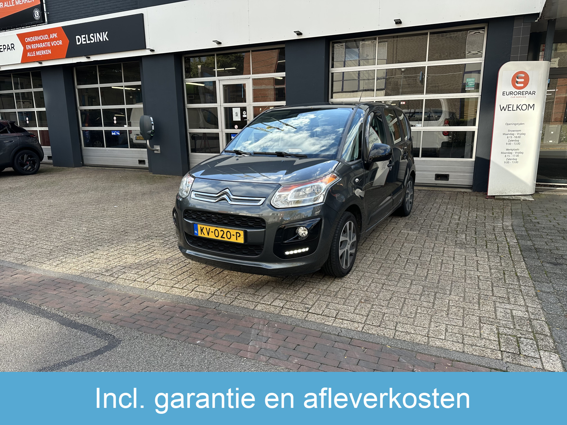 Citroën C3 Picasso 1.2 PureTech Tendance All-in prijs Airco/Trekhaak/Cruise/Parkeer sensoren