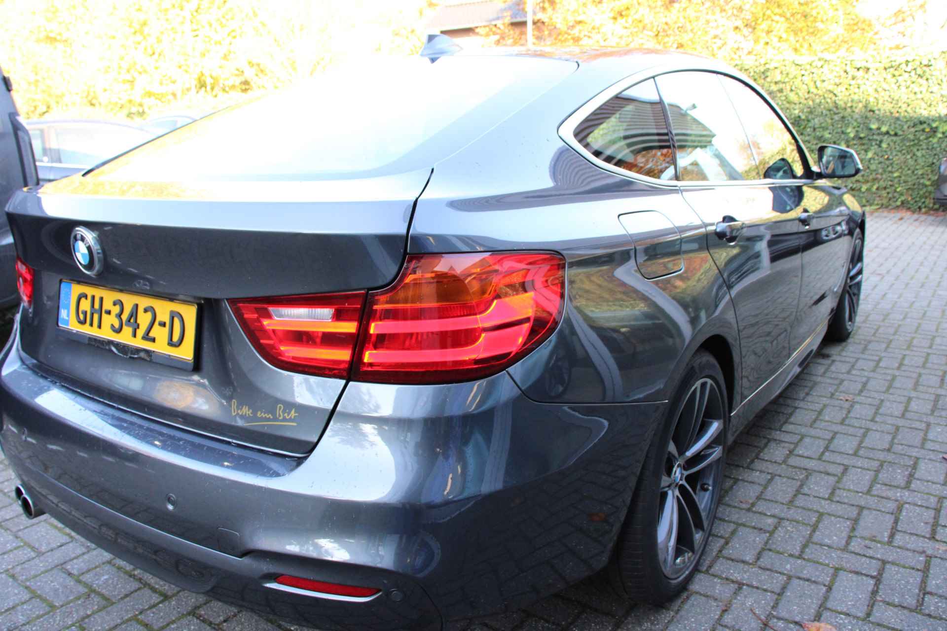 BMW 3-serie GT 328i HIGH EXECUTIVE | NL-AUTO! | ELEKT. LEDEREN SPORTSTOELEN | NAVI-PROF | CLIMA | STOELVERWARMING | CRUISE | ELEKT. ACHTERKLEP - 42/45