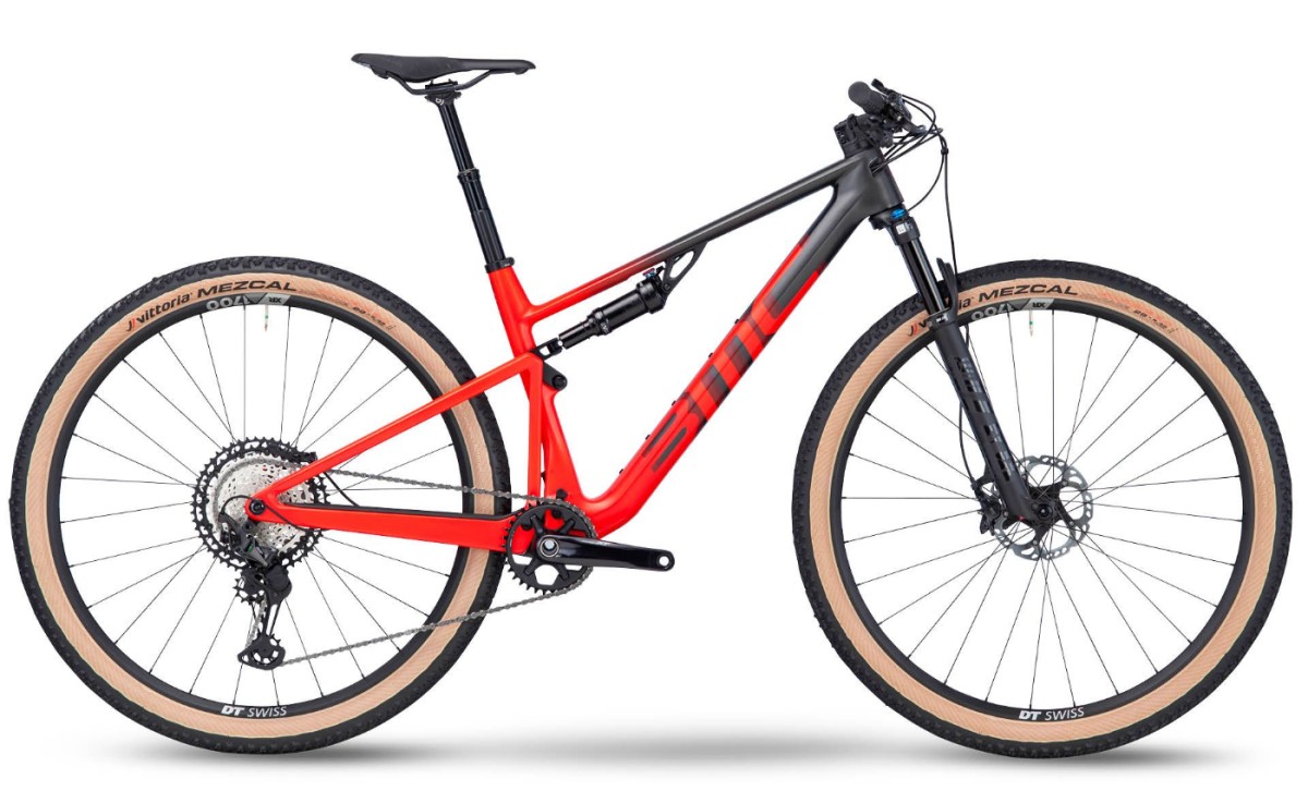 BMC Fourstroke TWO Heren Carbon/Red/Red M 2023