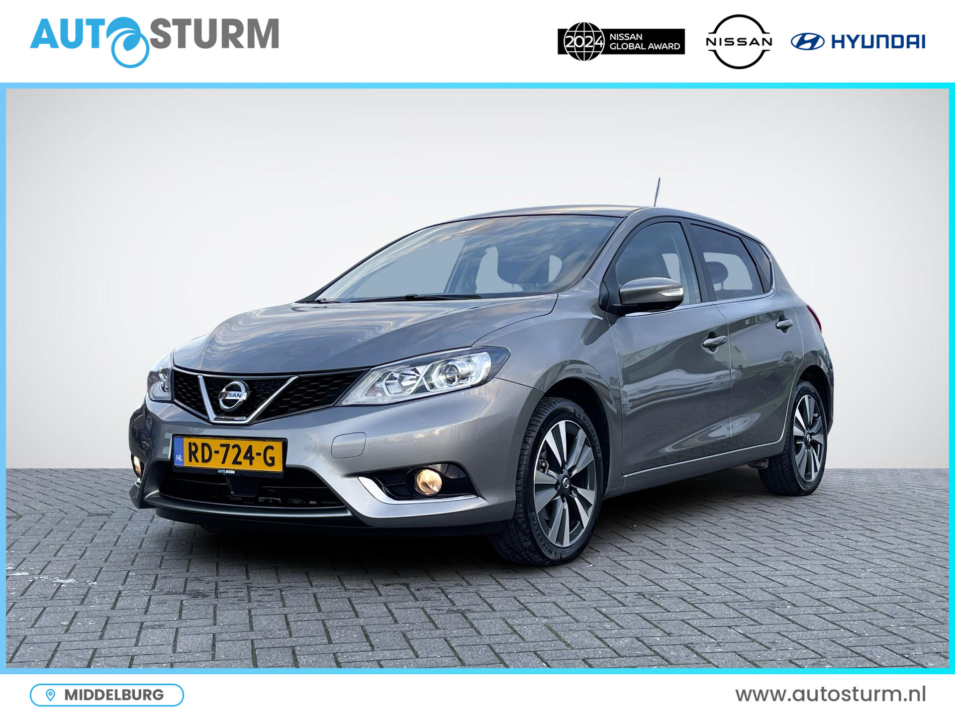 Nissan Pulsar 1.2 DIG-T N-Vision | Navigatie | 360° Camera | Keyless Entry | Dodehoek | Cruise & Climate Control | Rijklaarprijs!