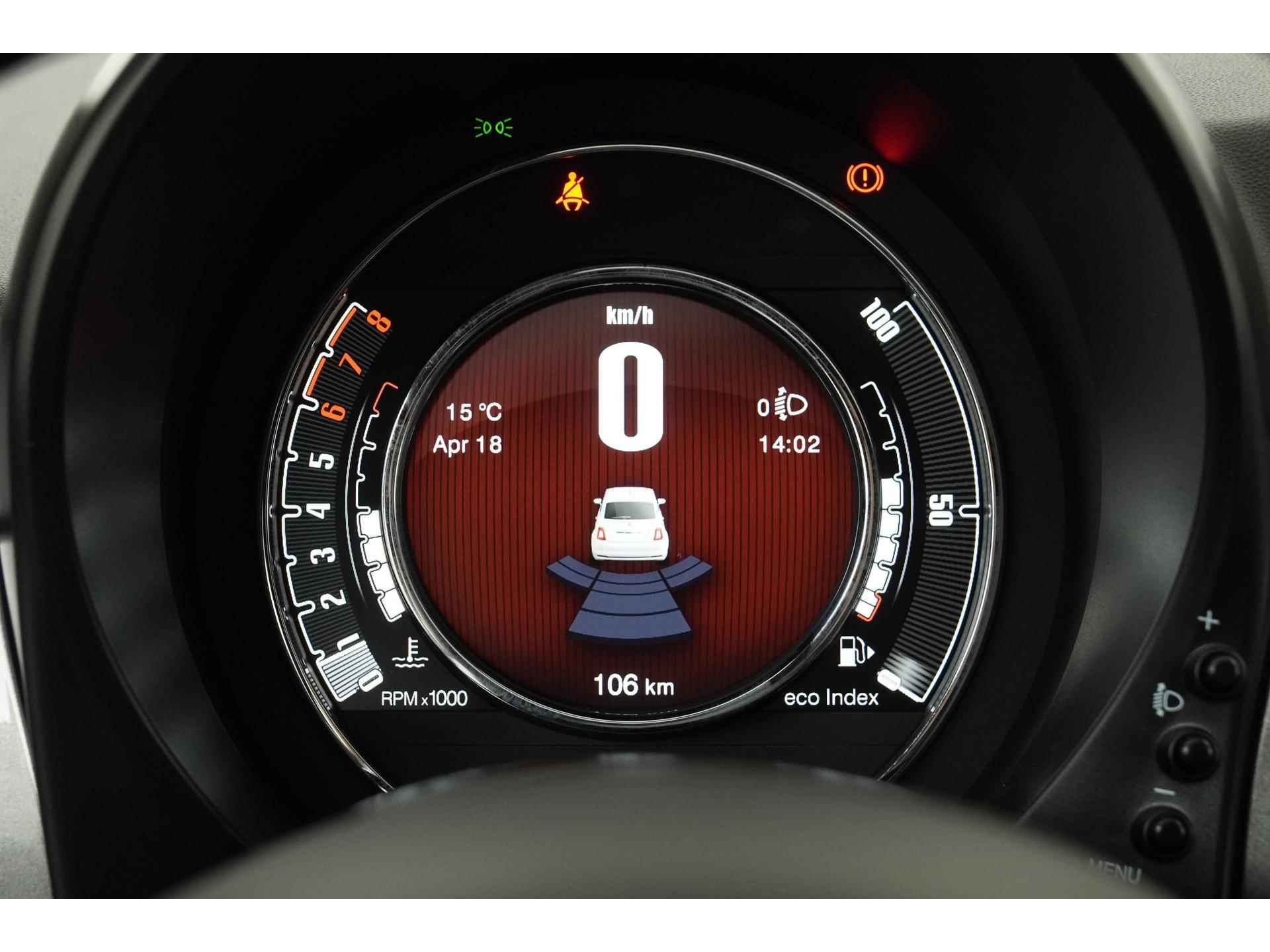 Fiat 500 1.0 Hybrid Dolcevita | Schuifdak | Digital Cockpit | Navigatie | Zondag Open! - 18/37