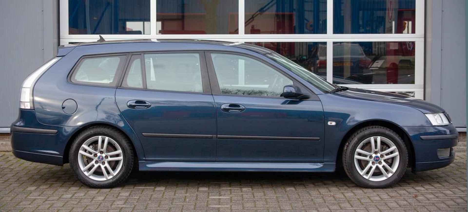 Saab 9-3 Sport Estate 1.8t Linear, airco, cruise control, lage km stand - 8/14