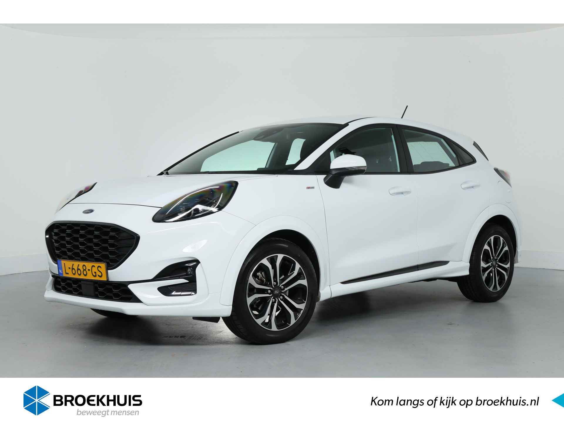 Ford Puma 1.0 EcoBoost Hybrid ST-Line | Dealer Onderhouden! | Navi | Winter Pack | Clima | Parkeersensoren | Cruise Control | Lichtmetalen