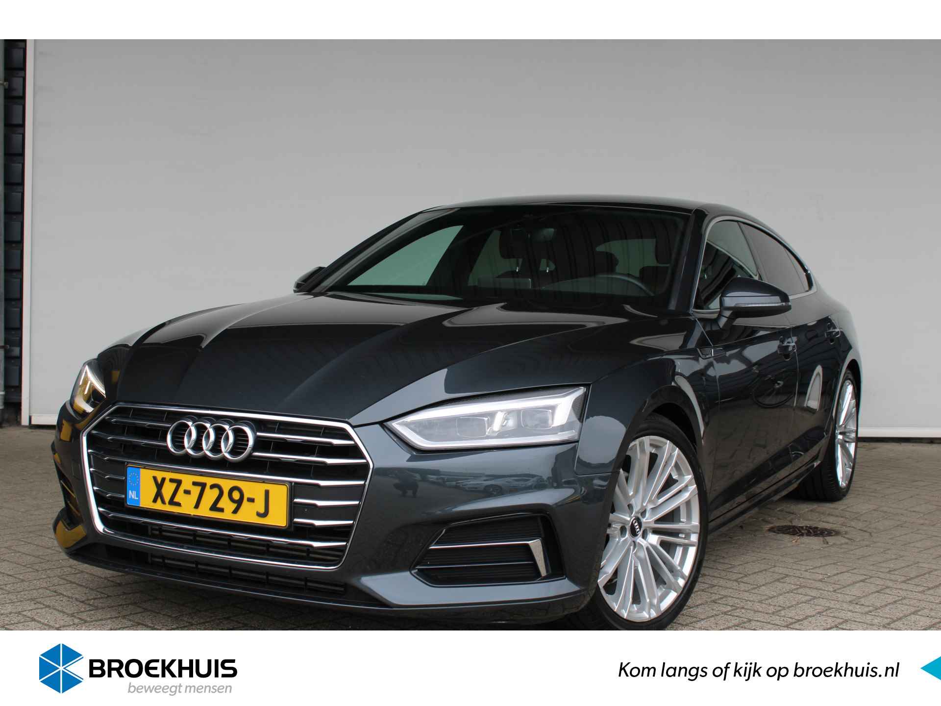 Audi A5 Sportback 40 TFSI Design Pro Line Plus NAVI/LED/19INCH/LEDER/SPORTSTOELEN/BANG&OLUFSEN - 1/30