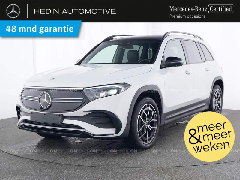 Mercedes-Benz EQB EQB 250+ AMG Line | Premium Pakket | Nightpakket | Distronic | Panoramadak | Burmester Audio | Sfeerverlichting | Keyless-Go | Parktronic