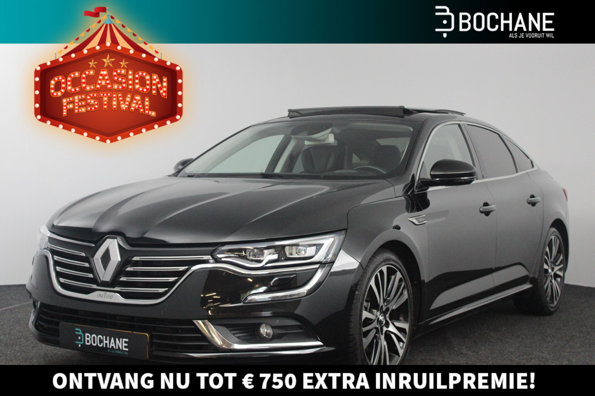 Renault Talisman 1.6 TCe 200 EDC Initiale Paris | 2e eigenaar + dealer onderhouden! | 62.898 KM! | BOSE | Panodak | Pack Winter | Adaptieve cruise control | Trekhaak elektrisch wegklapbaar