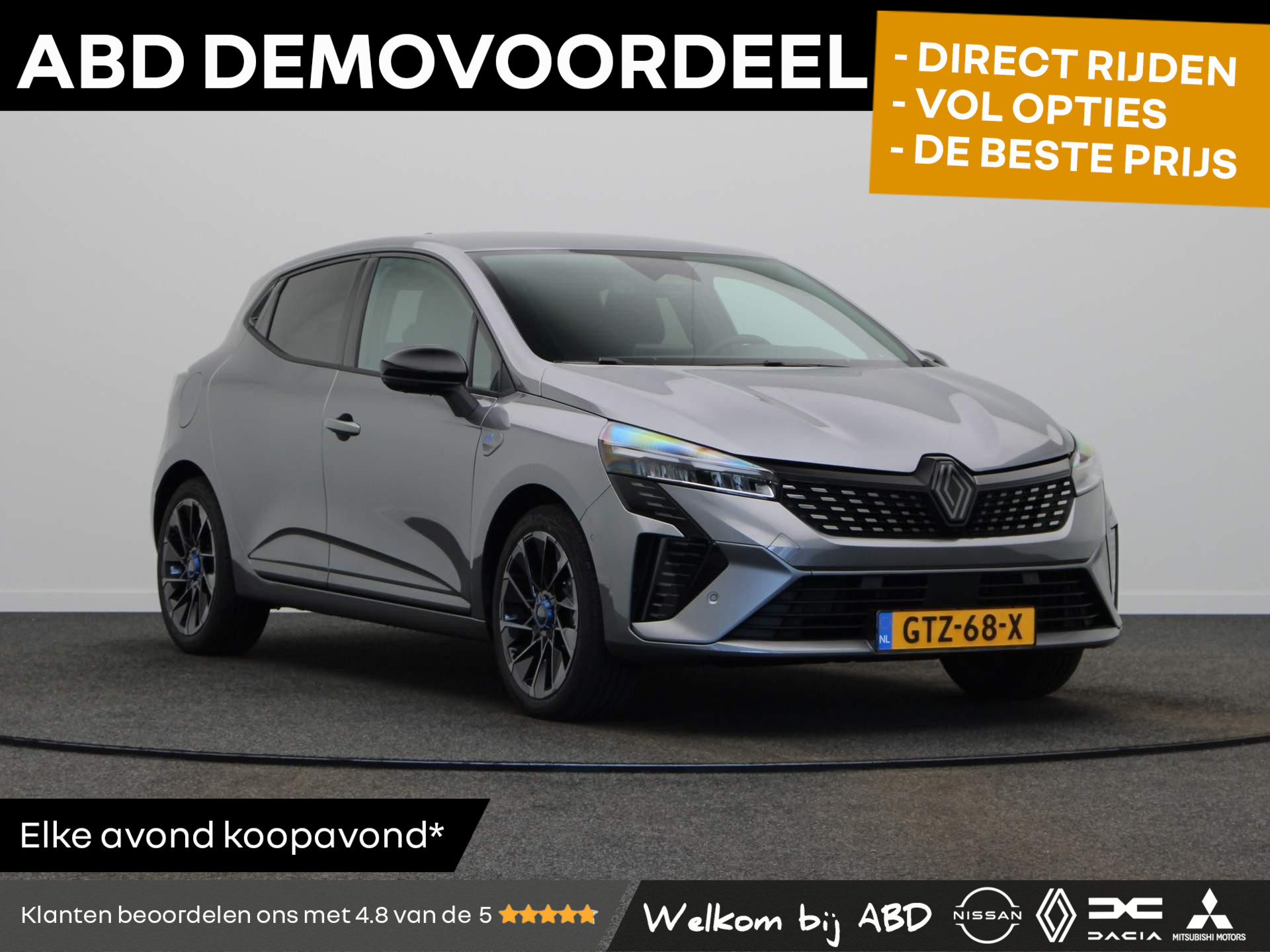 Renault Clio 1.6 E-Tech Full Hybrid 145pk esprit Alpine | Demo | BOSE | 360 graden camera | Stoel- en stuurwielverwarming |