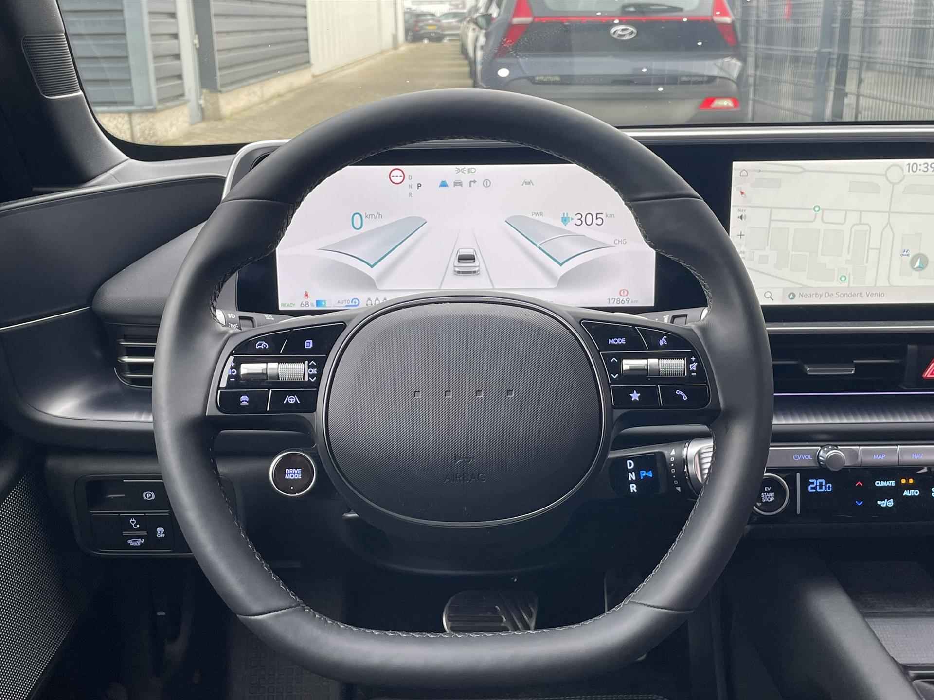 Hyundai Ioniq 6 77,4 kWh 229pk RWD Connect | 100% ELEKTRISCH! | Navigatie | Stoelverwarming Voor & Achter | Camera Achter | PDC Voor & Achter | - 18/44