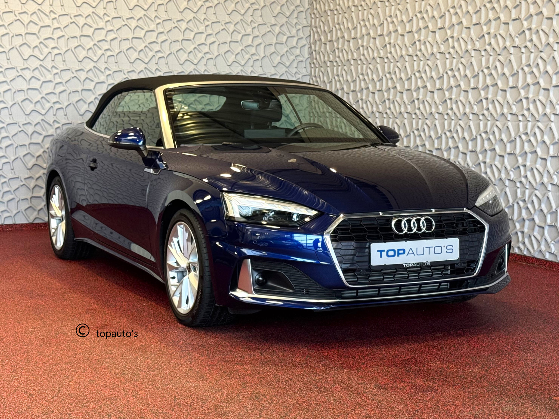 Audi A5 Cabriolet 40 TFSI 204 PK ADVANCED LEER NAVI CAMERA NEK/STOELVERW. ADAP.CRUISE 04/2024