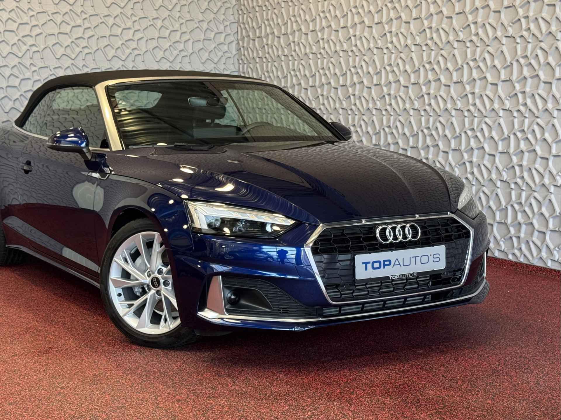 Audi A5 Cabriolet 40 TFSI 204 PK ADVANCED LEER NAVI CAMERA NEK/STOELVERW. ADAP.CRUISE 04/2024 - 72/101