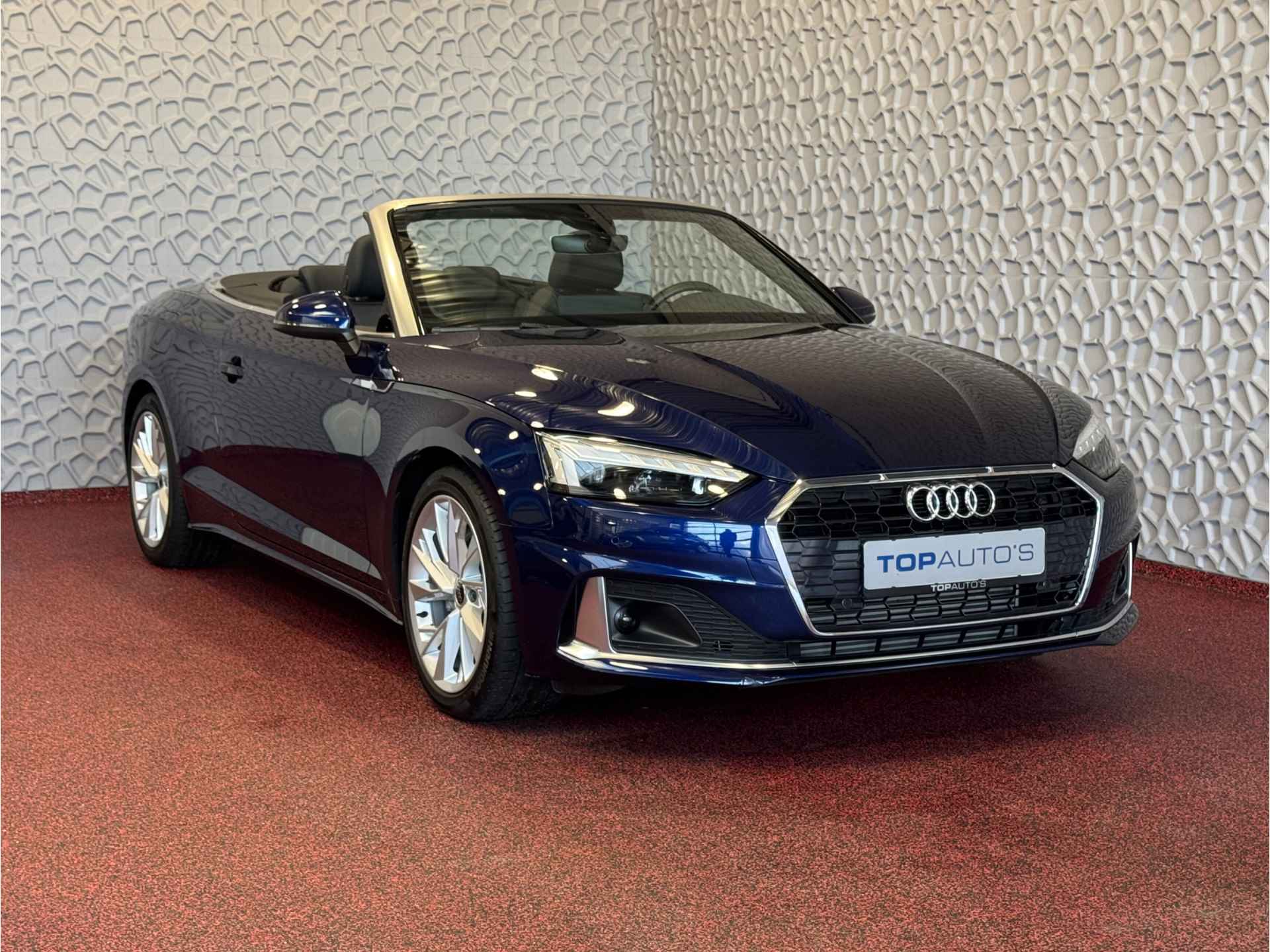 Audi A5 Cabriolet 40 TFSI 204 PK ADVANCED LEER NAVI CAMERA NEK/STOELVERW. ADAP.CRUISE 04/2024 - 80/101