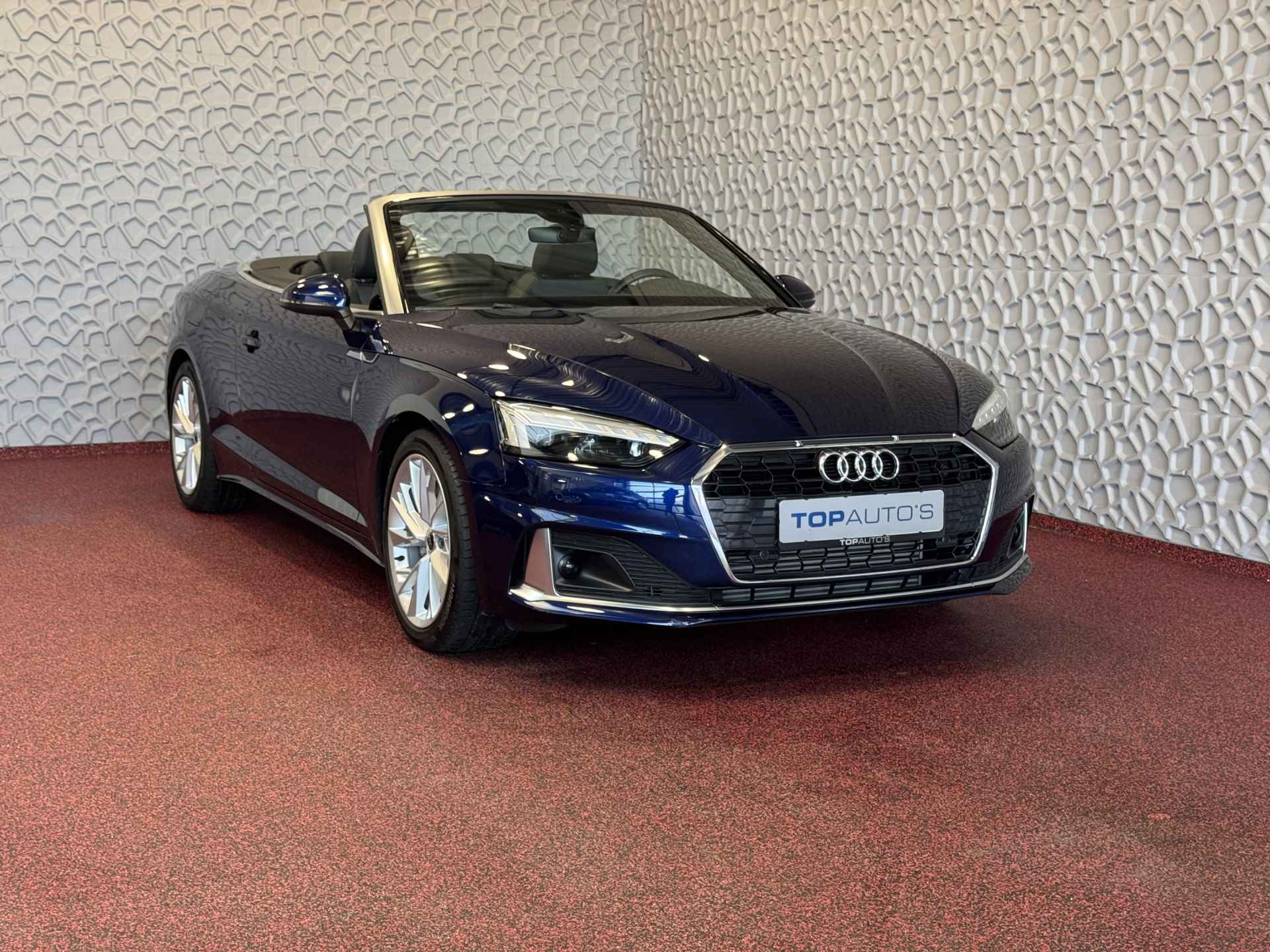 Audi A5 Cabriolet 40 TFSI 204 PK ADVANCED LEER NAVI CAMERA NEK/STOELVERW. ADAP.CRUISE 04/2024 - 81/101