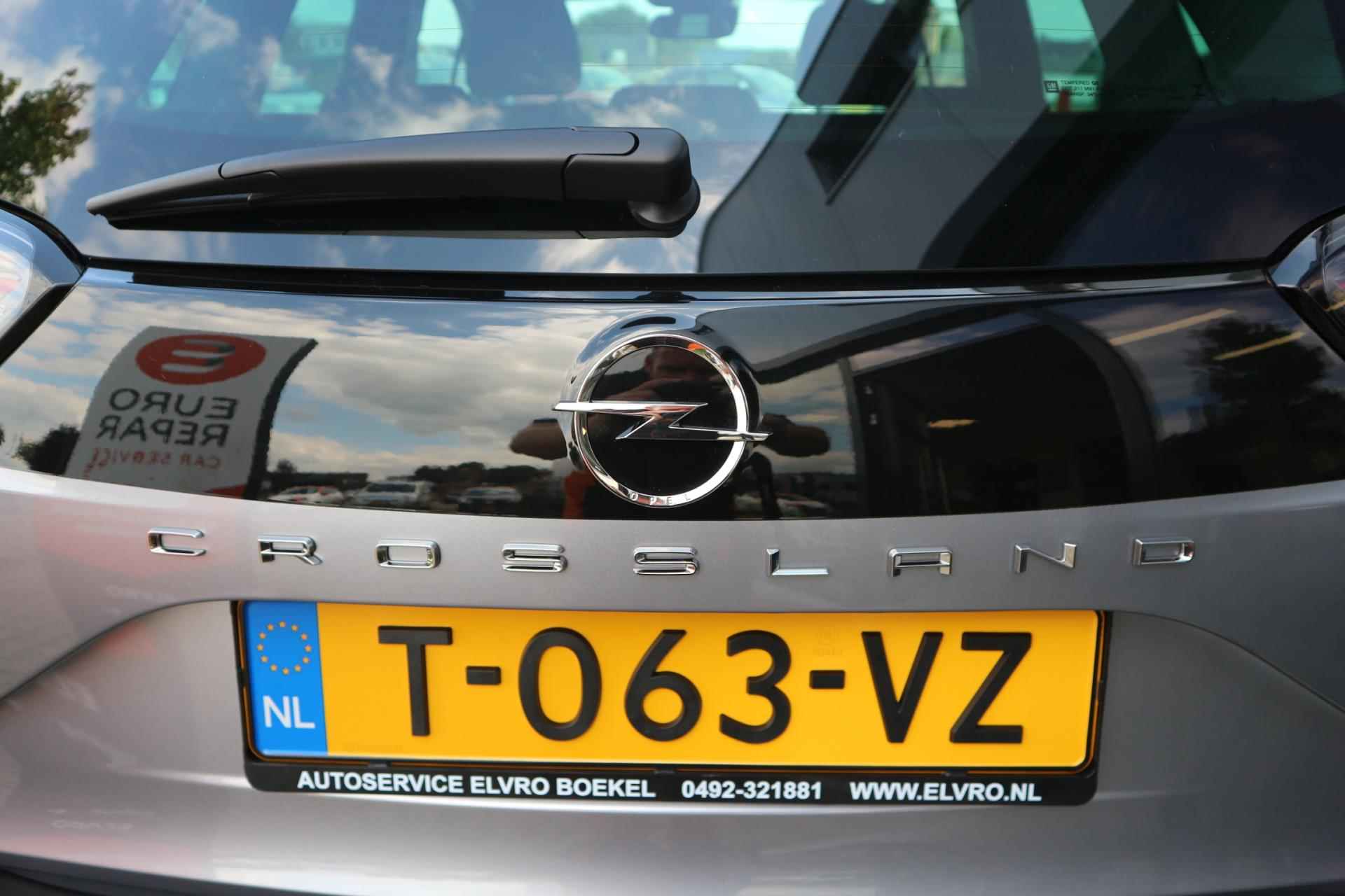 Opel CROSSLAND 1.2 Turbo Elegance CLIMA CRUISE LMV CARPLAY STOEL/STUURVERW!! - 10/32