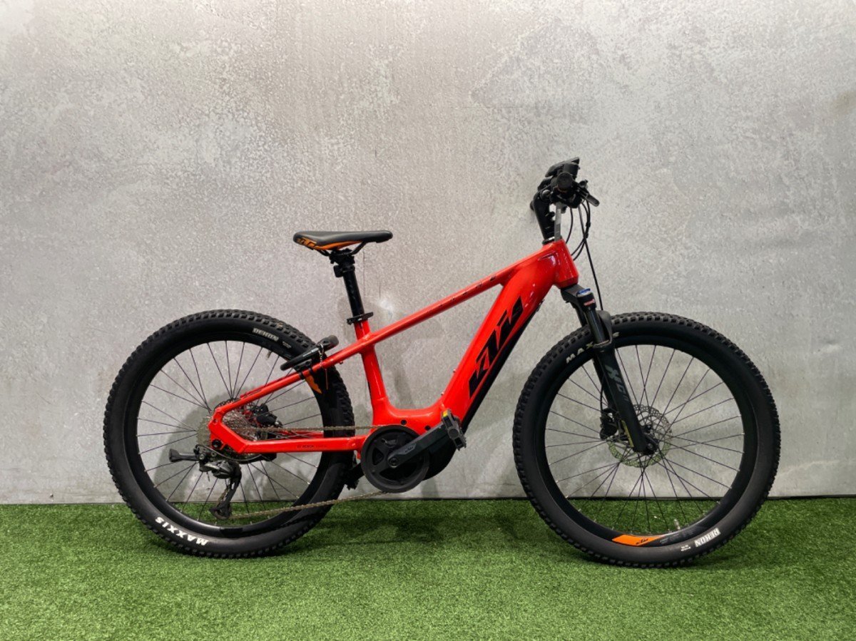 KTM Macina Mini 24 inch Jongens Zwart Oranje 36cm 2022