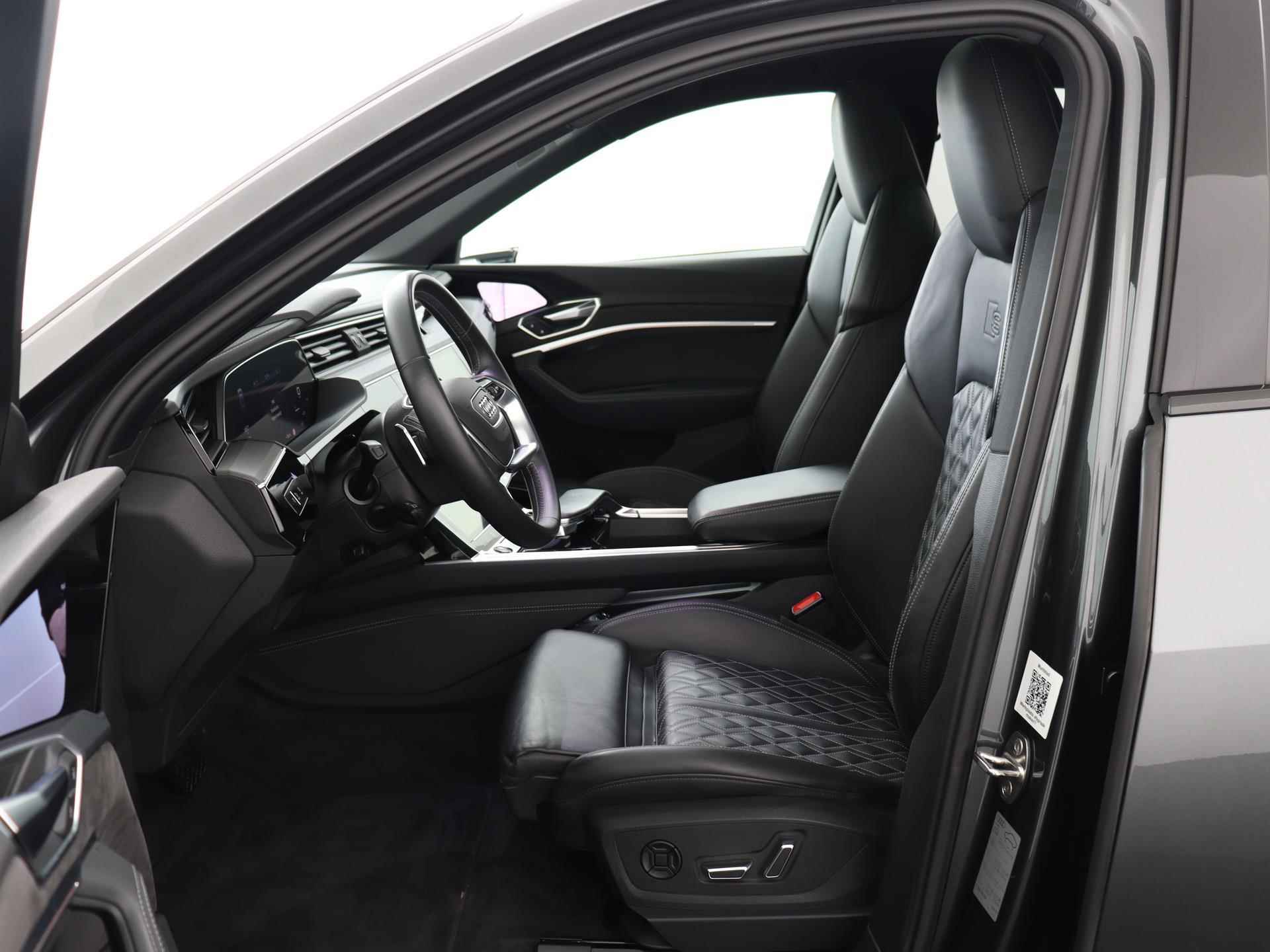 Audi e-tron Sportback S 503PK quattro | S-Sportstoelen | Pano.dak | B&O | Stoelverwarming V+A | 21' velgen | Top view camera | Head-up | Carbon | Verlengde fabrieksgarantie* - 31/64