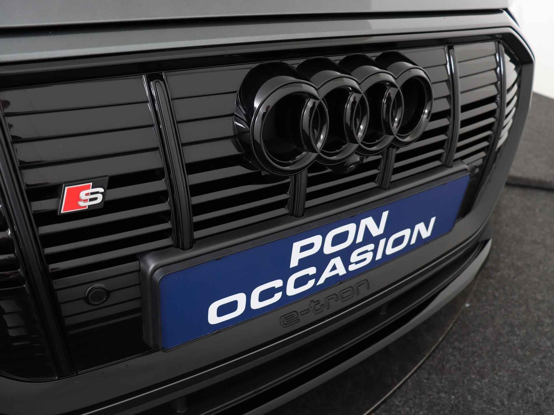 Audi e-tron Sportback S 503PK quattro | S-Sportstoelen | Pano.dak | B&O | Stoelverwarming V+A | 21' velgen | Top view camera | Head-up | Carbon | Verlengde fabrieksgarantie* - 61/64