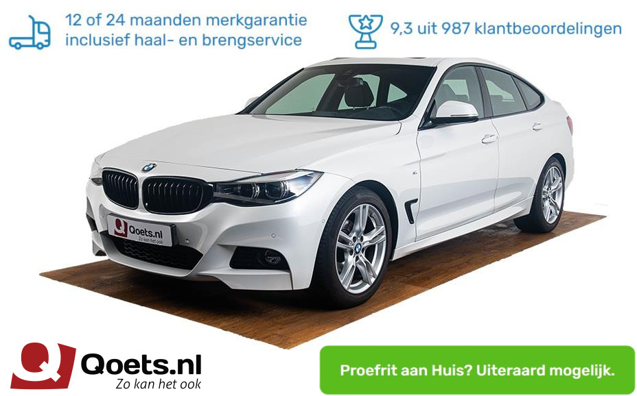 BMW 3-serie Gran Turismo 320i High Executive Edition M Sportpakket - Panoramadak - Driving en Park assistant - Achteruitrijcamera - Head-up Display - HIFI System - Stoelverwarming bij viaBOVAG.nl