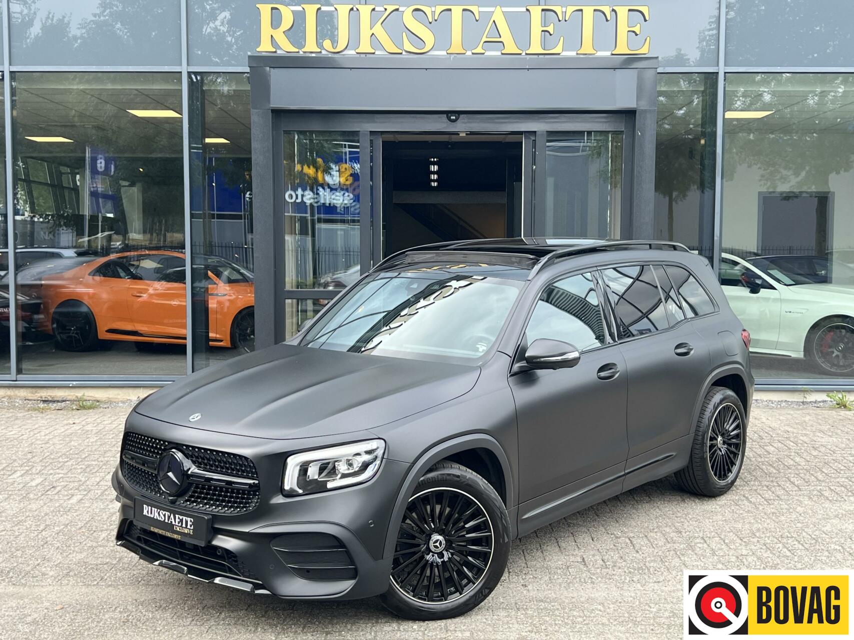 Mercedes GLB-klasse 200 AMG|PANO|MAT WRAP|360°|19''|MASSAGE