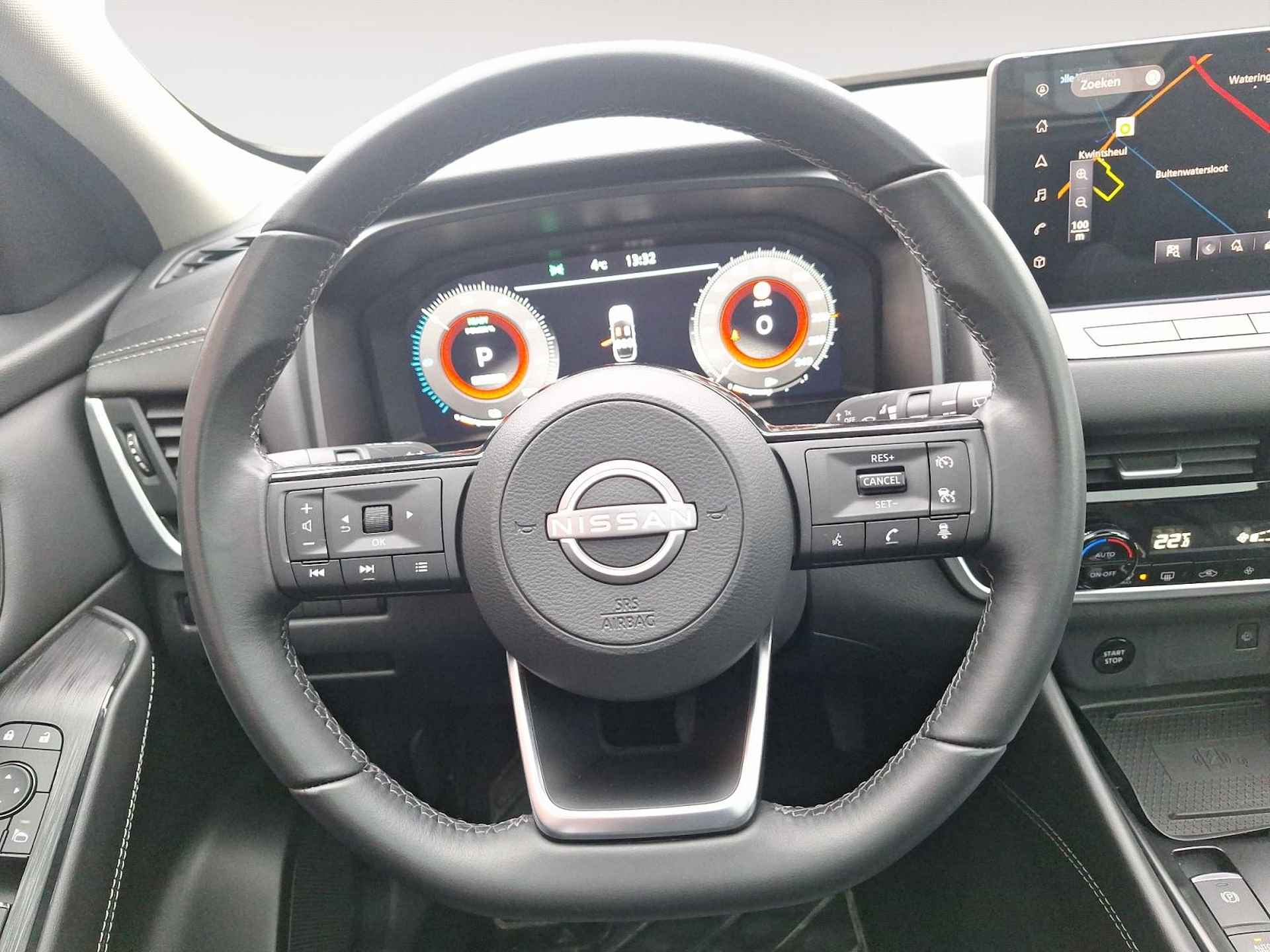 Nissan Qashqai 1.5 e-Power Business Design Navigatie |Apple carplay/Android auto| 360 graden camera| Panoramisch Dak| PDC v+a| Dode hoek sensor| - 14/38