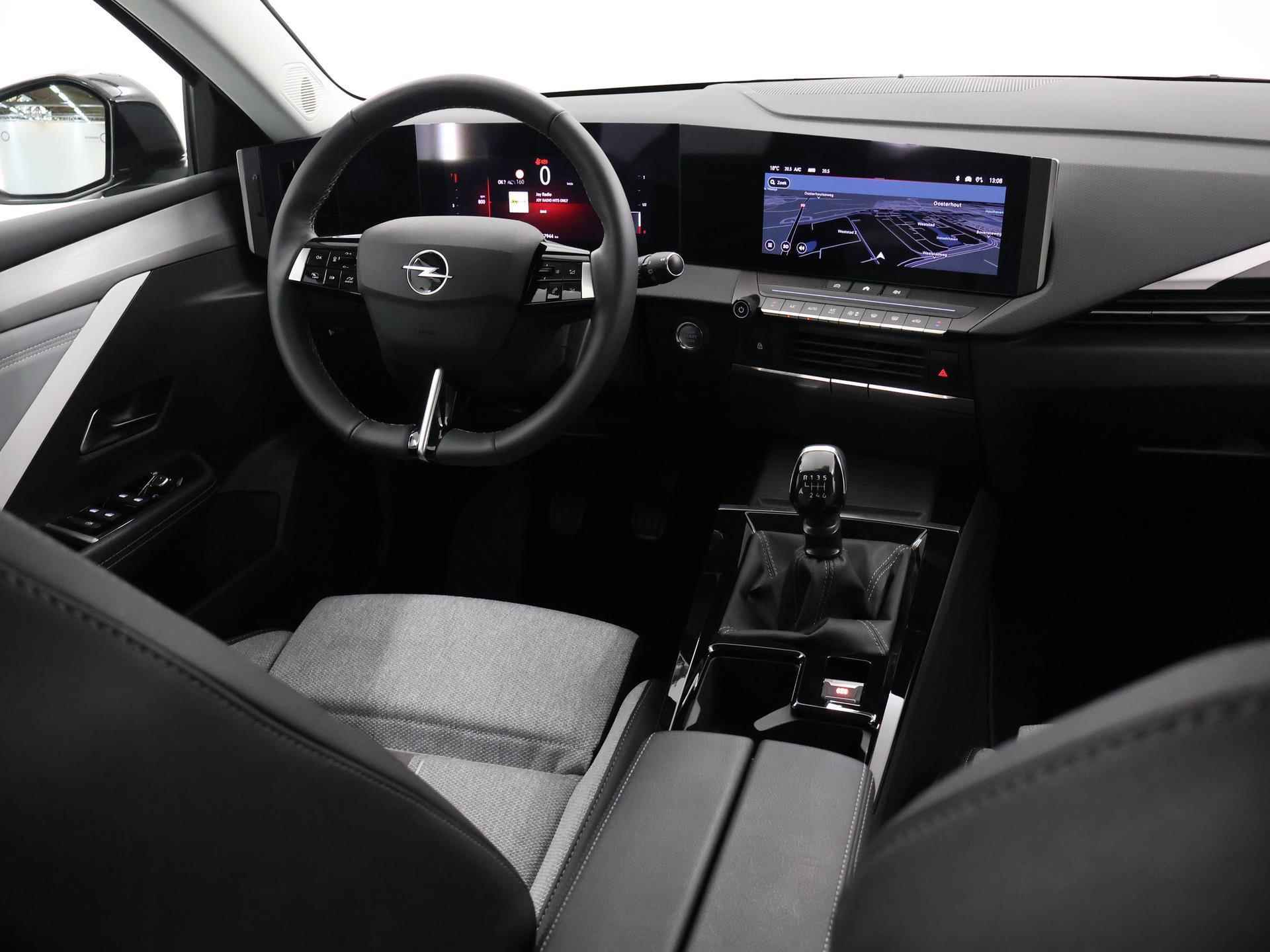 Opel Astra 1.2 Elegance | Comfortstoelen | Navigatie | Keyless |Parkeercamera | Climate Control | Adaptive Cruise Control | Dodehoekdetectie | - 10/38