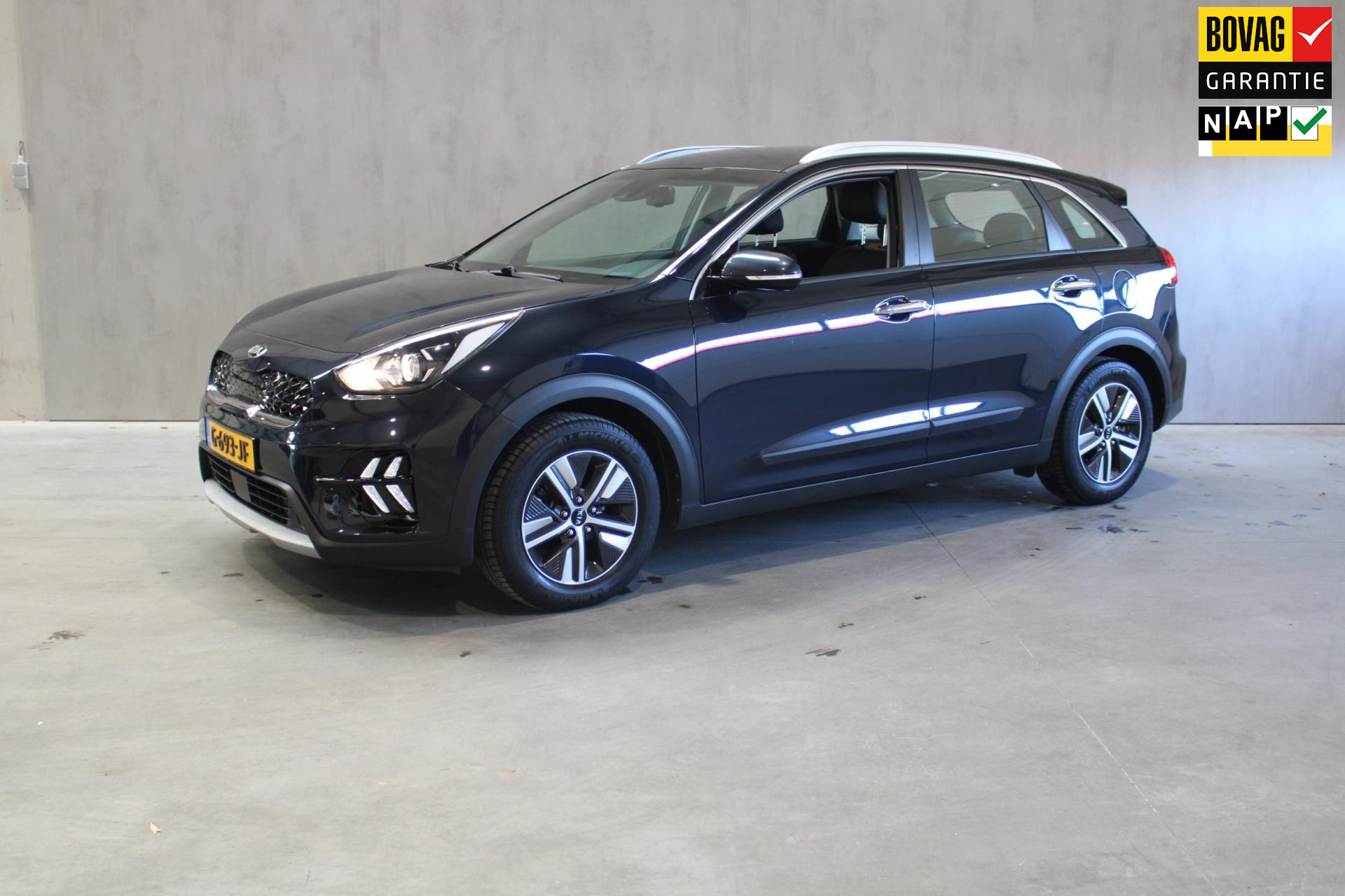 Kia Niro 1.6 GDi Hybrid DynamicLine Camera/Trekhaak/Rijklaar 12 maanden bovag