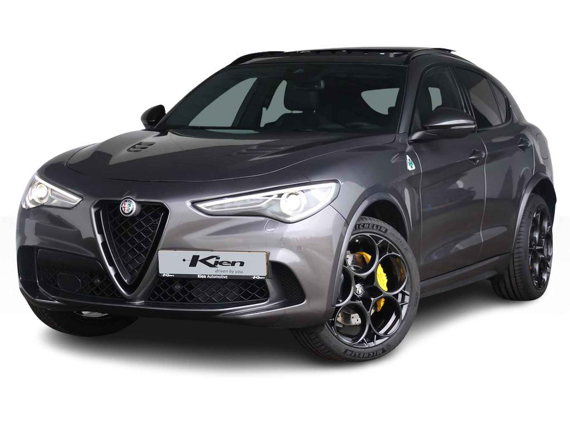 Alfa Romeo Stelvio 2.9 V6 AWD Quadrifoglio | 510 PK | Pano | Stoel- en stuurverwarming voor + achter |