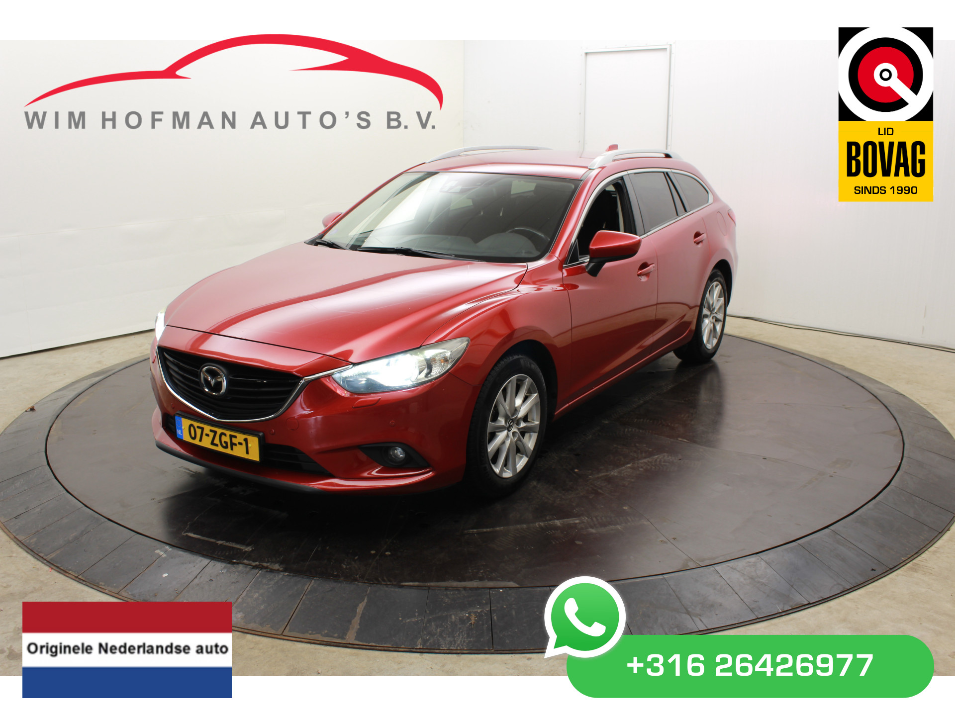 Mazda 6 Sportbreak 2.0 TS+ Lease Pack Trekhaak stoelver. Navi PDC