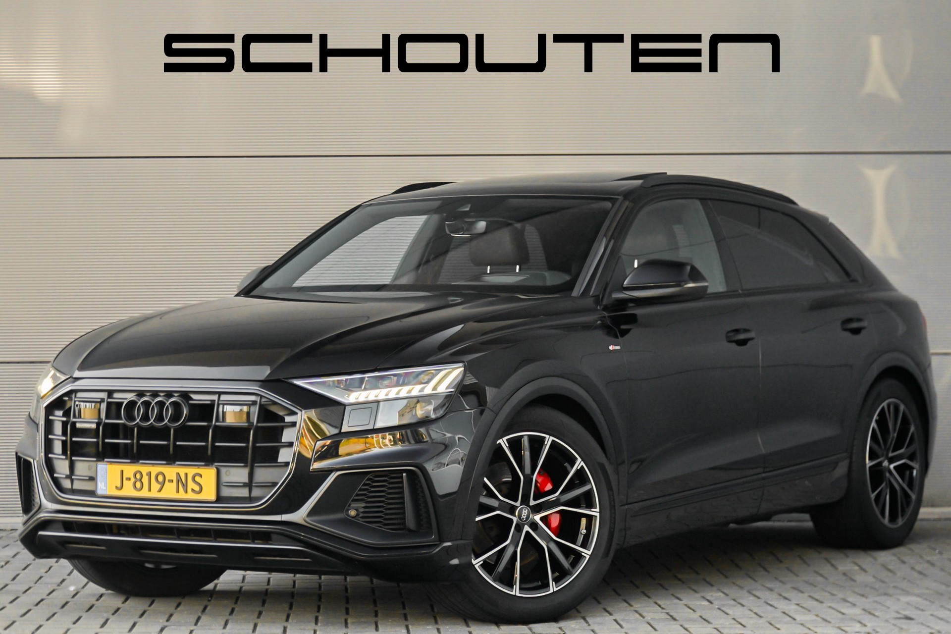 Audi Q8 50 TDI Quattro S-Line Pano Luchtv ACC HUD Stoelventilatie Standkachel Trekhaak