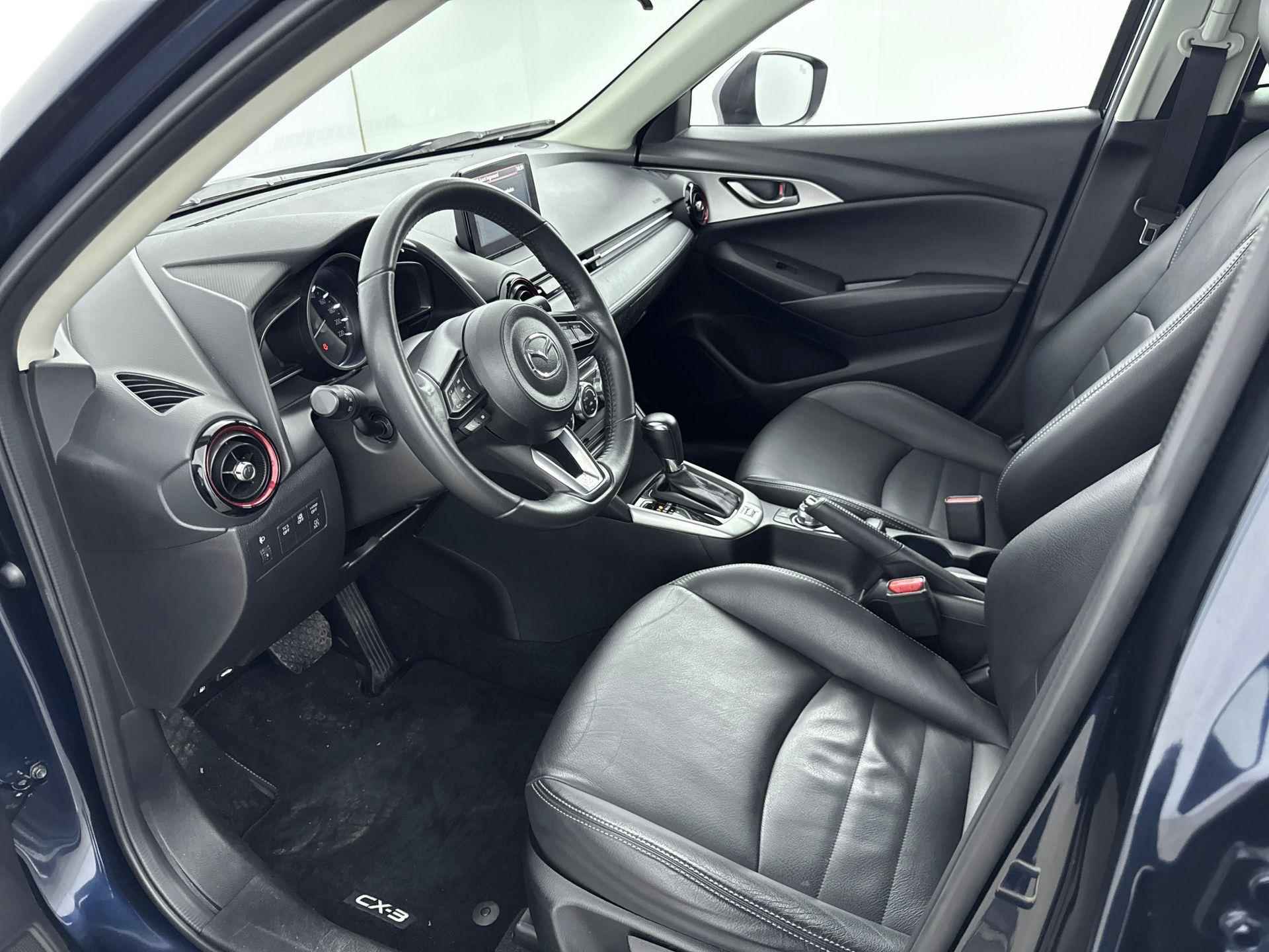 Mazda CX-3 2.0 SkyActiv-G 120 Dynamic AUTOMAAT! | Stoelverwarming | Airco | Navigatie | - 32/33