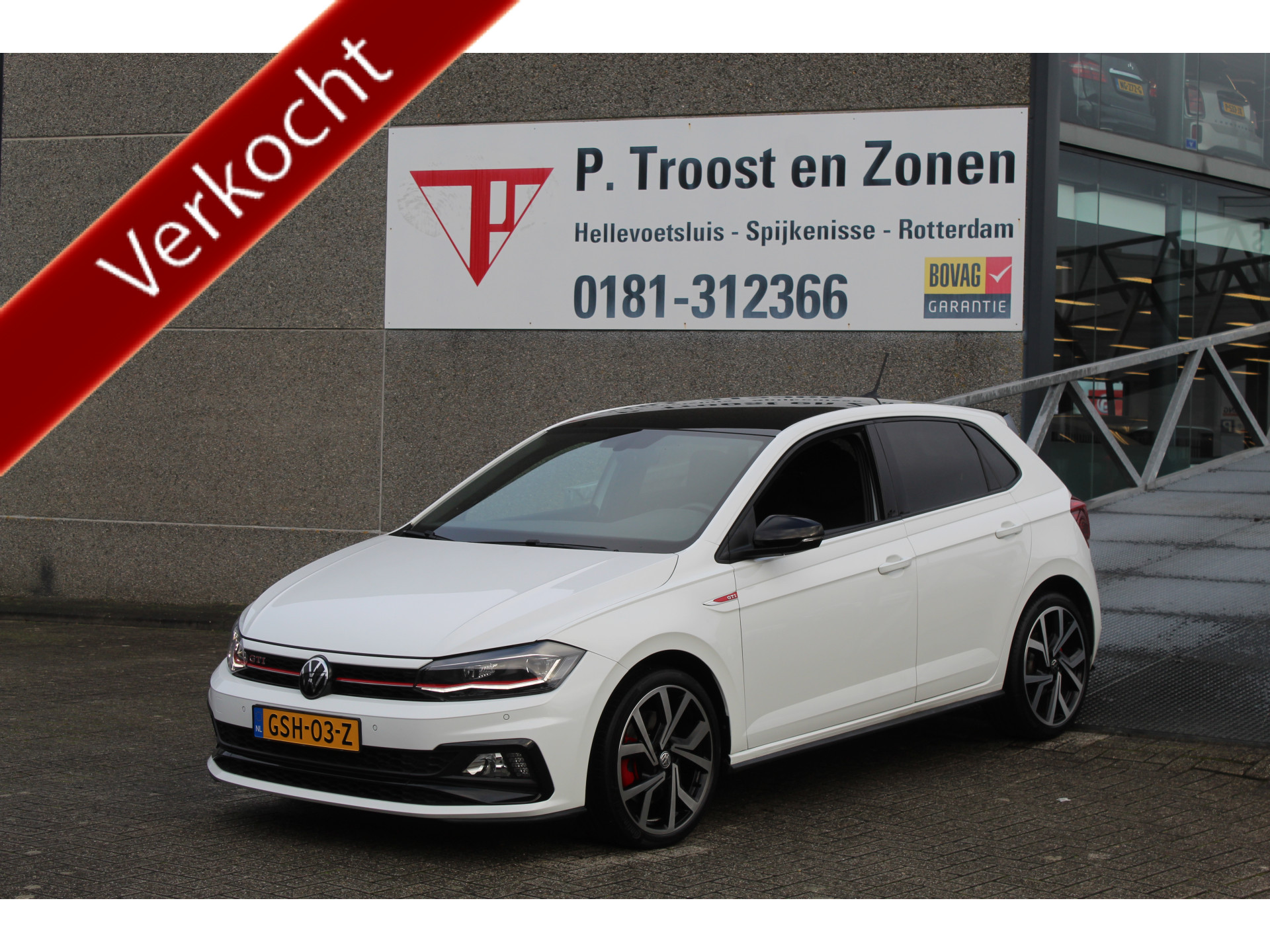 Volkswagen Polo 2.0 TSI GTI Virtueel dashboard/Beats/Apple carplay/Climate control/Cruise control/Parkeersensoren/Stoelverwarming/Led koplampen/