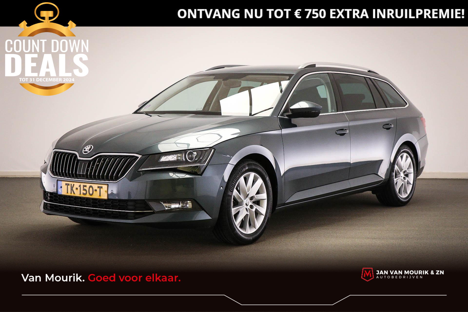 Skoda Superb Combi 1.4 TSI ACT Style Business | ADAPTIEVE DEMPING | STUURVERWARMING | TREKHAAK AFNEEMBAAR