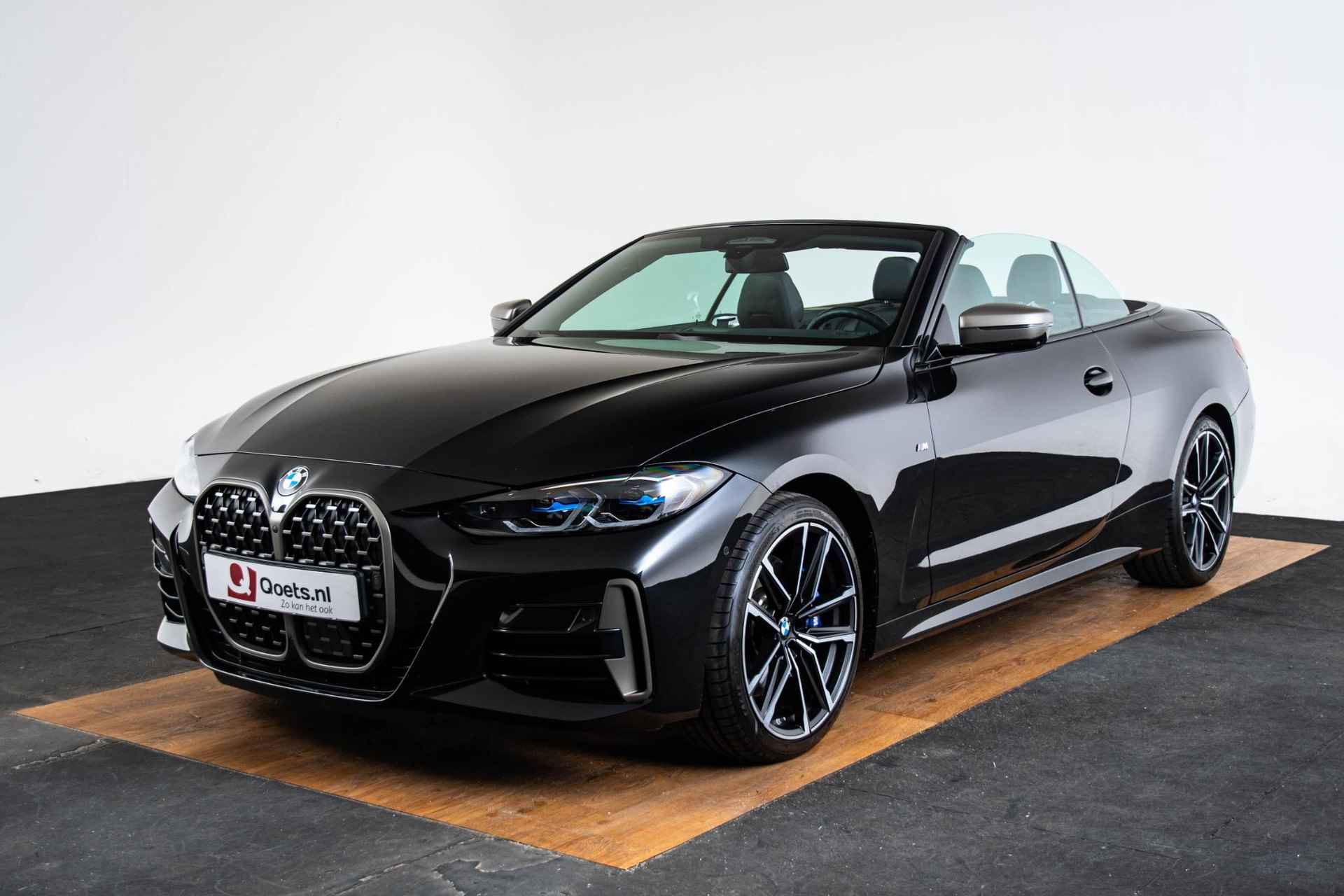 BMW 4-serie Cabrio M440i xDrive Driving/Parking Assistant Professional - Harman Kardon - Comfort Access - Stoelverwarming - M Sportrem/onderstel/sportdifferentieel - Laser - Air collar - 23/80