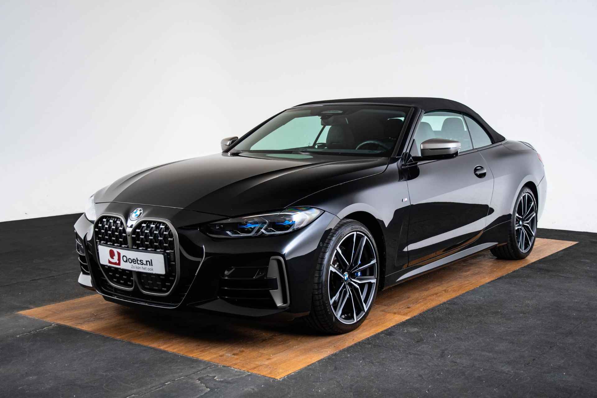 BMW 4-serie Cabrio M440i xDrive Driving/Parking Assistant Professional - Harman Kardon - Comfort Access - Stoelverwarming - M Sportrem/onderstel/sportdifferentieel - Laser - Air collar - 28/80