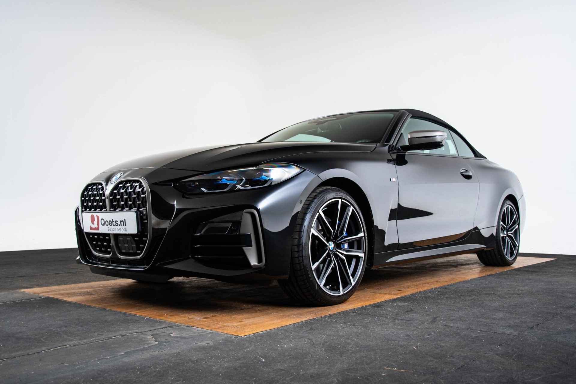 BMW 4-serie Cabrio M440i xDrive Driving/Parking Assistant Professional - Harman Kardon - Comfort Access - Stoelverwarming - M Sportrem/onderstel/sportdifferentieel - Laser - Air collar - 30/80